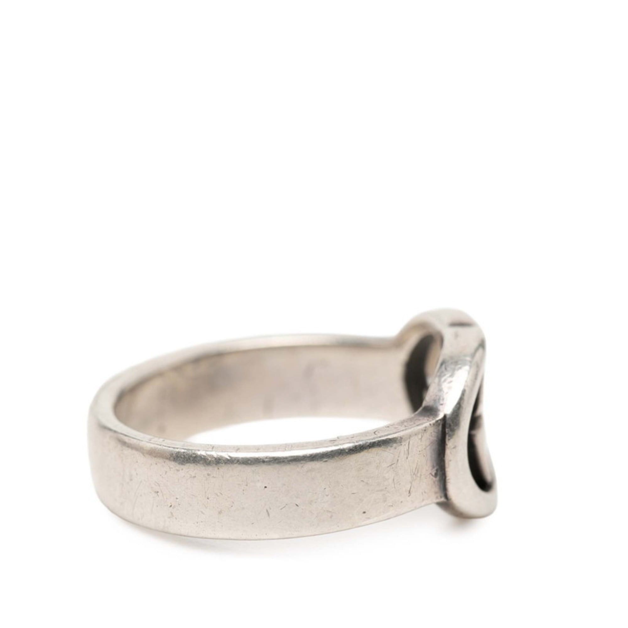 Gucci Gucci Interlocking G Ring #15 SV925 Silver Women's GUCCI Size ONE SIZE - 4 Thumbnail
