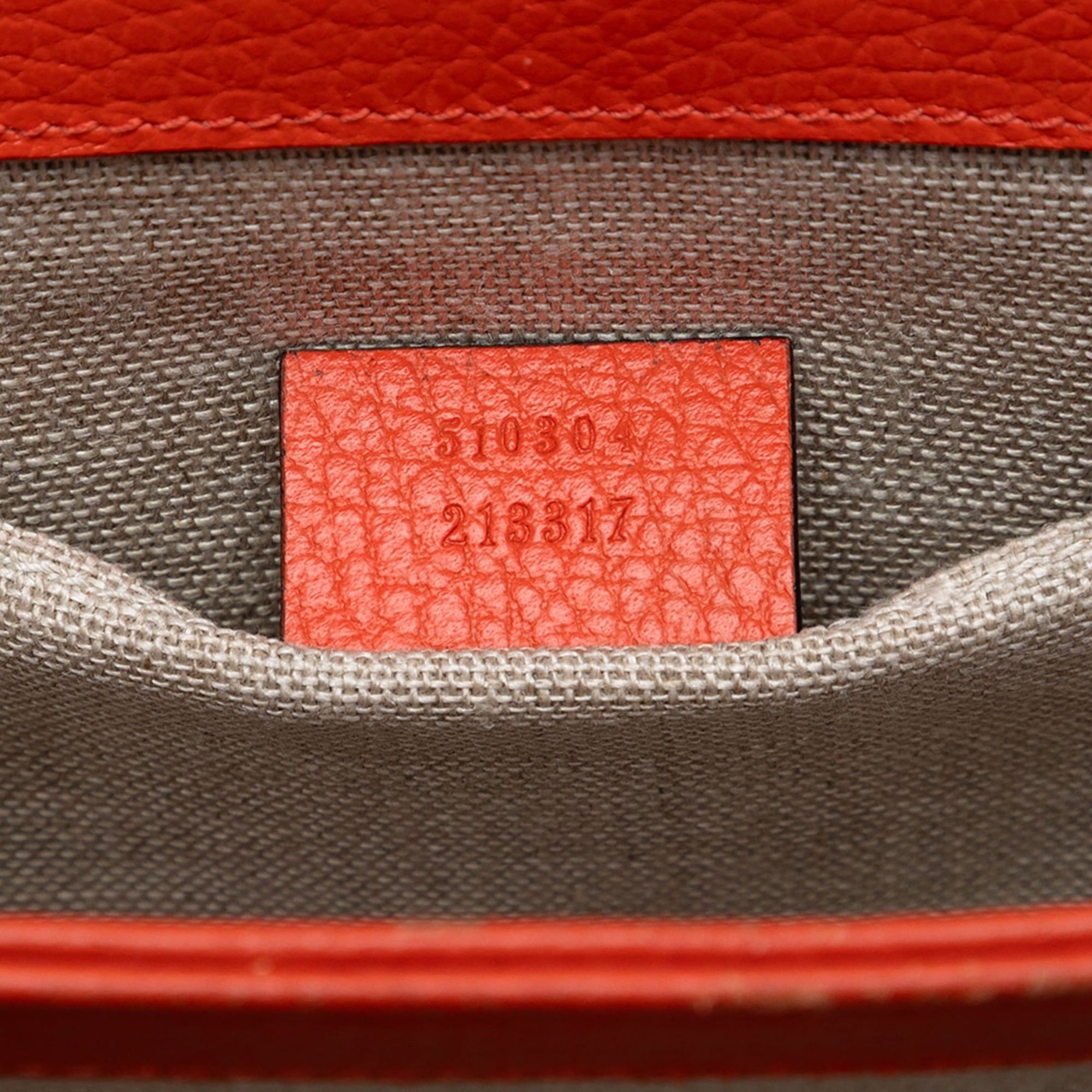 Gucci Small Dollar Calfskin Interlocking G Crossbody Size ONE SIZE - 6 Thumbnail