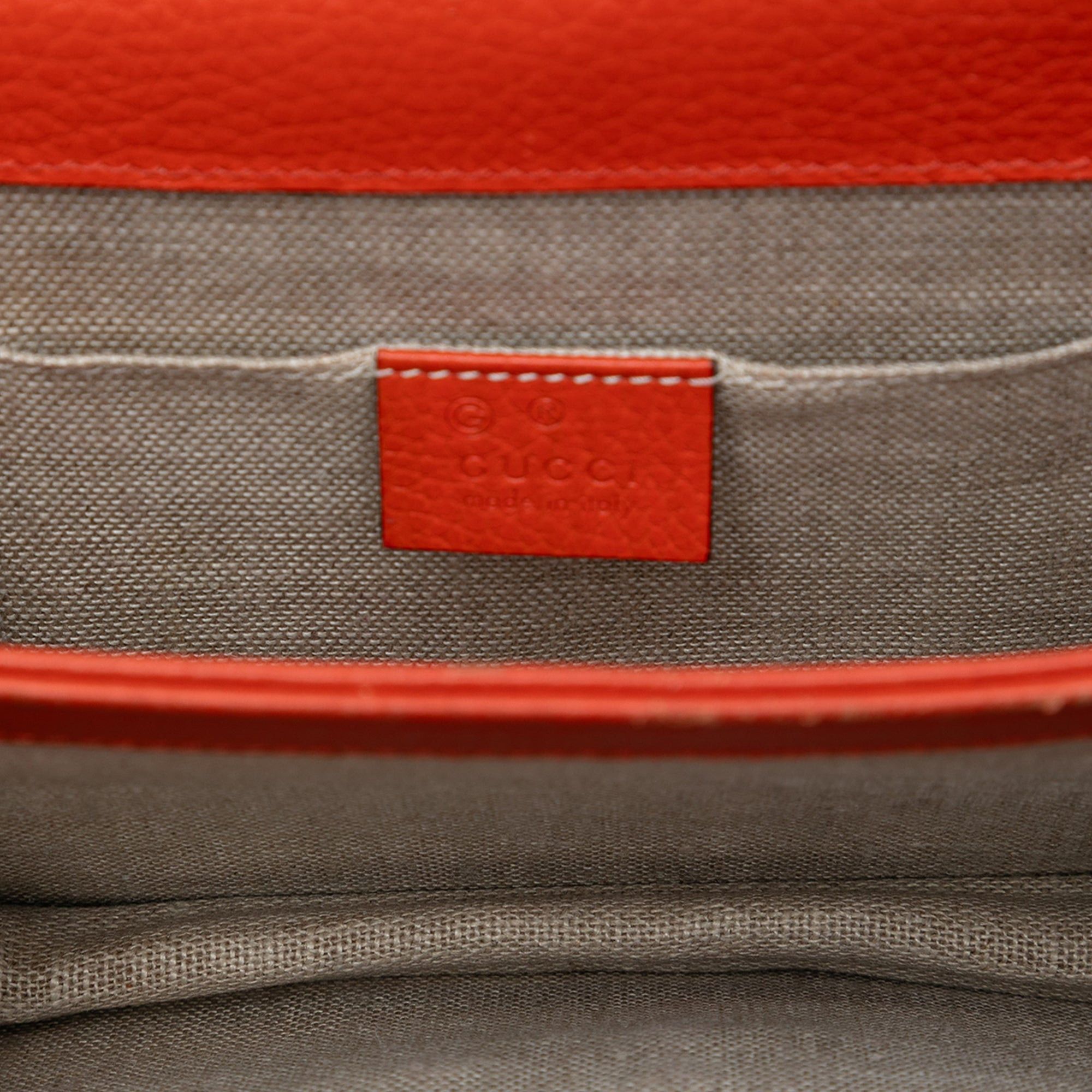 Gucci Small Dollar Calfskin Interlocking G Crossbody Size ONE SIZE - 4 Thumbnail