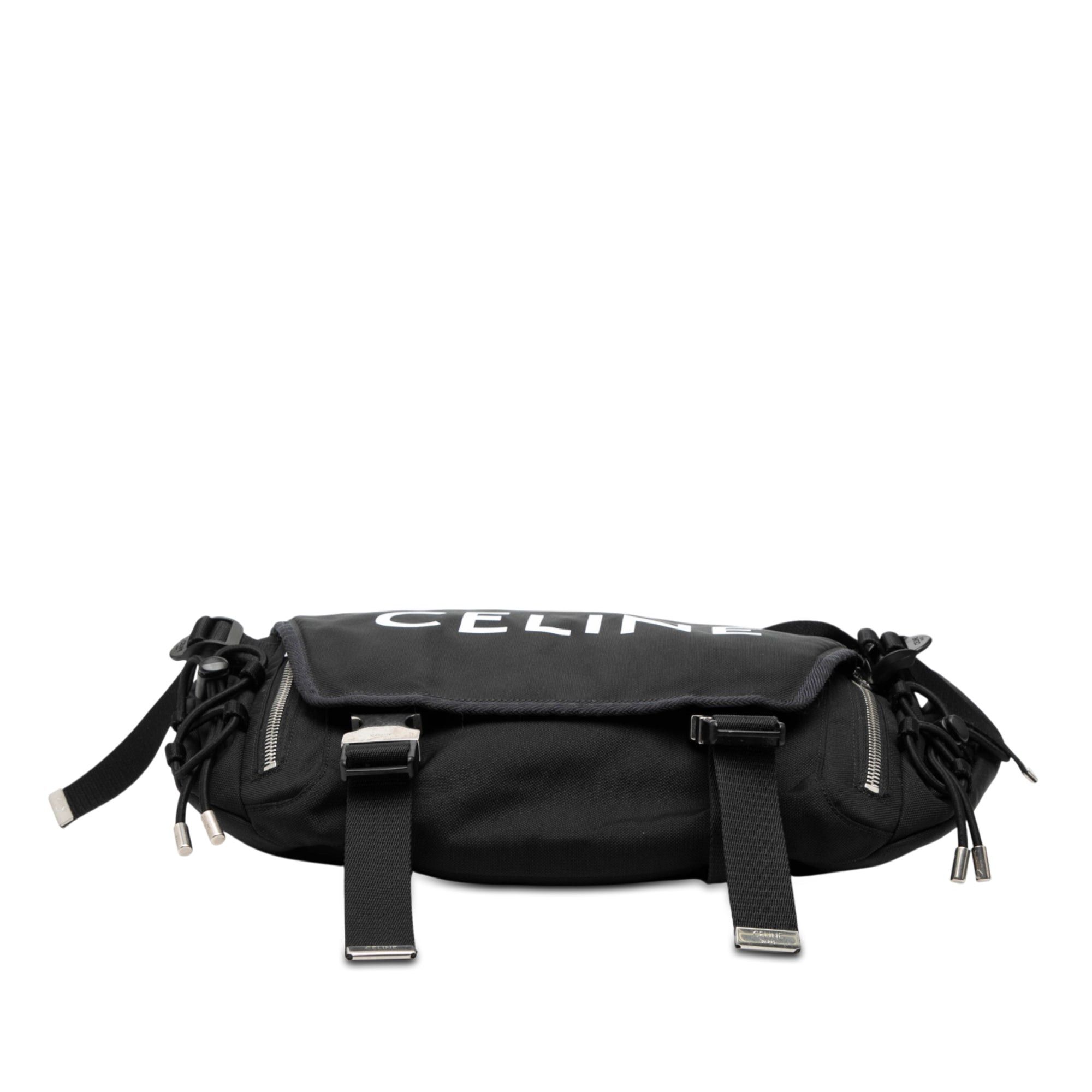 Celine Medium Nylon Logo Trekking Messenger Bag Size ONE SIZE - 3 Thumbnail