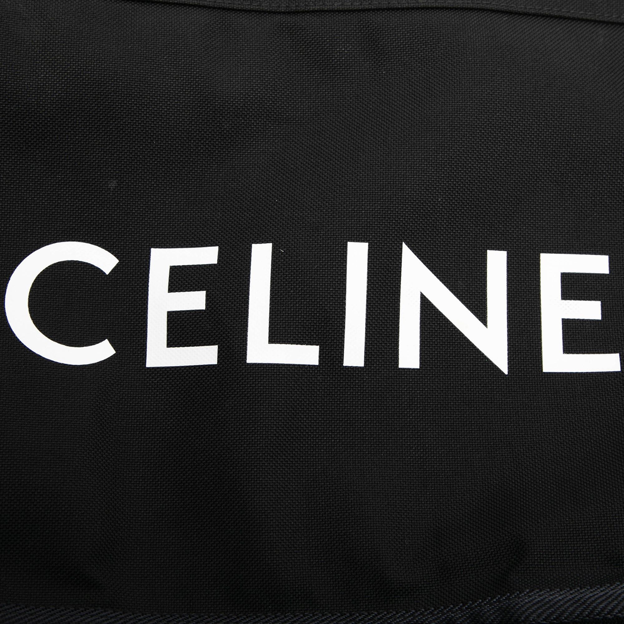Celine Medium Nylon Logo Trekking Messenger Bag Size ONE SIZE - 6 Thumbnail