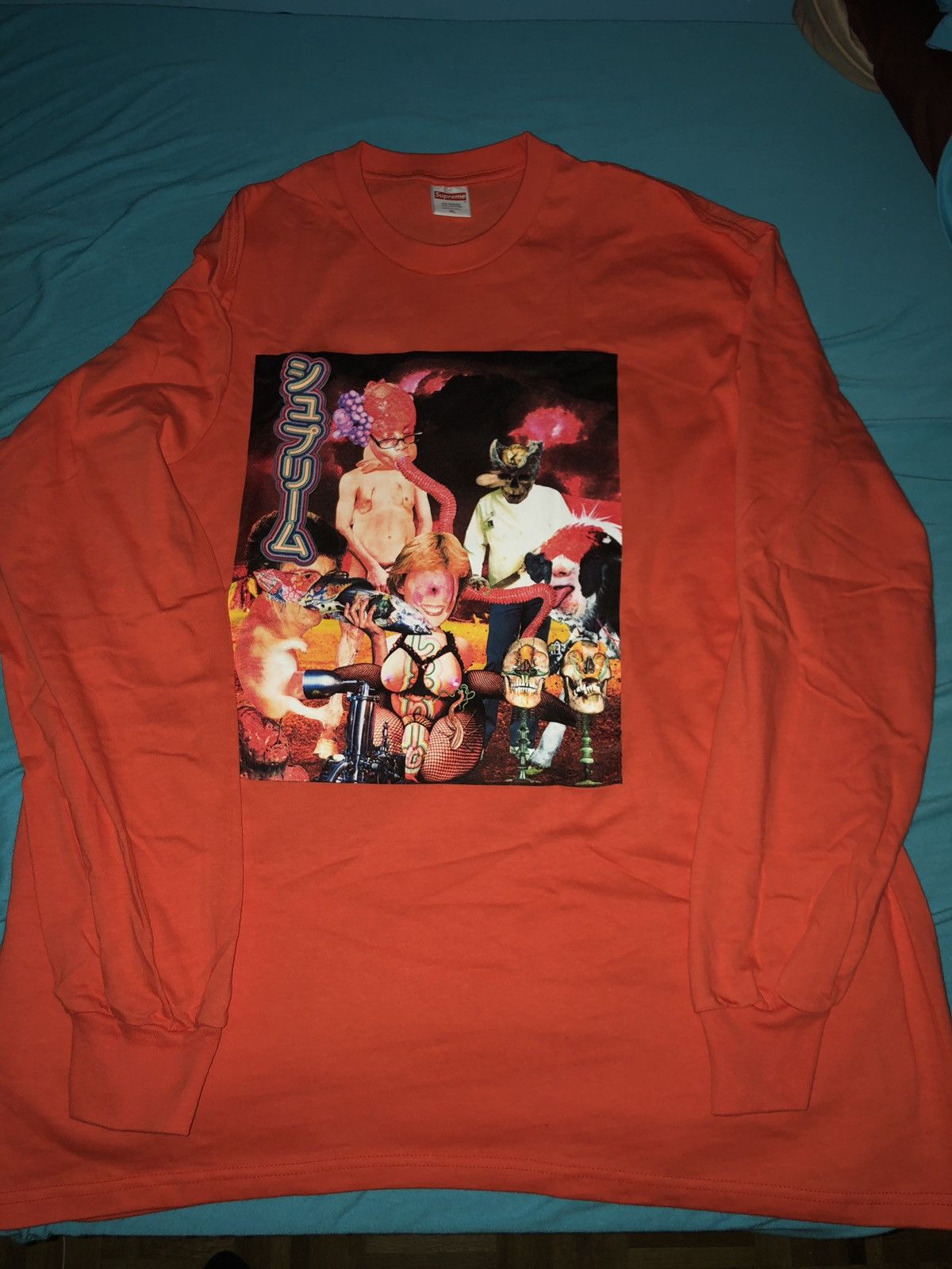 Supreme Supreme Sekintani La Norihiro L/S Tee Black (Small) | Grailed