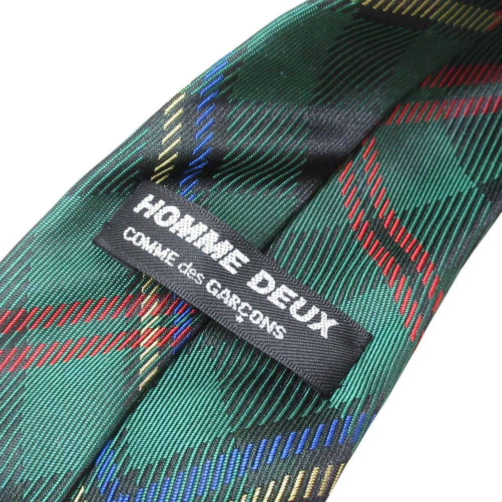 Other Comme des Garçons Comme des Garcons Homme Deux Silk Tie Textile Necktie DUTY FREE for USA Size ONE SIZE - 4 Thumbnail