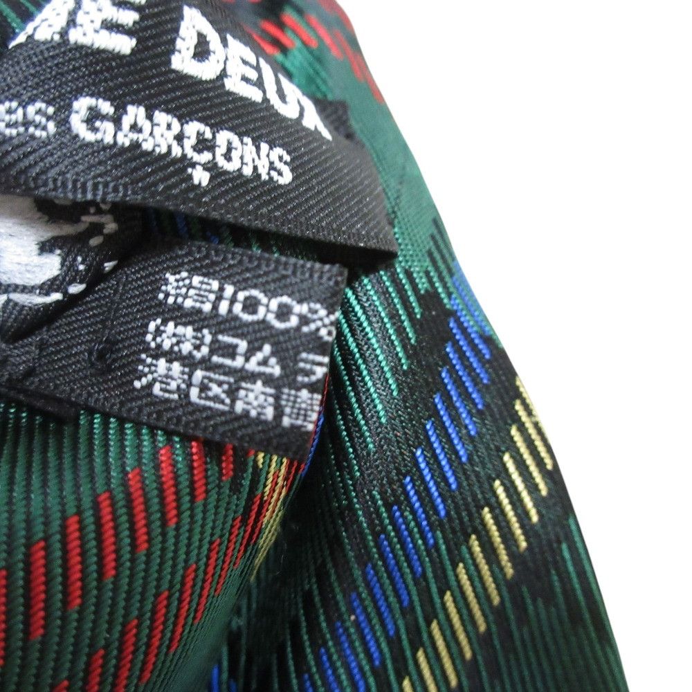 Other Comme des Garçons Comme des Garcons Homme Deux Silk Tie Textile Necktie DUTY FREE for USA Size ONE SIZE - 6 Thumbnail