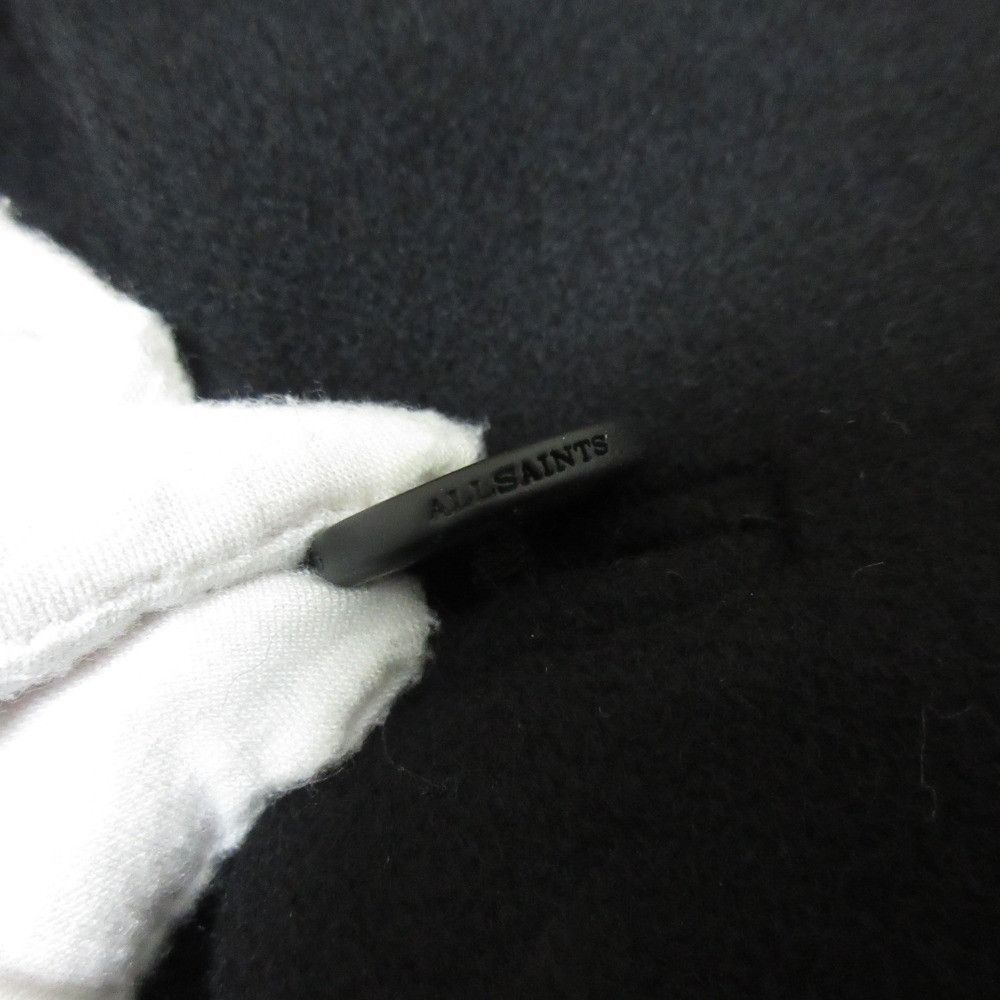 Other All Saints All Saints SIDNEY LEA Wool Cashmere Leather Coat Textile Outerwear DUTY FREE for USA Size ONE SIZE - 9 Thumbnail
