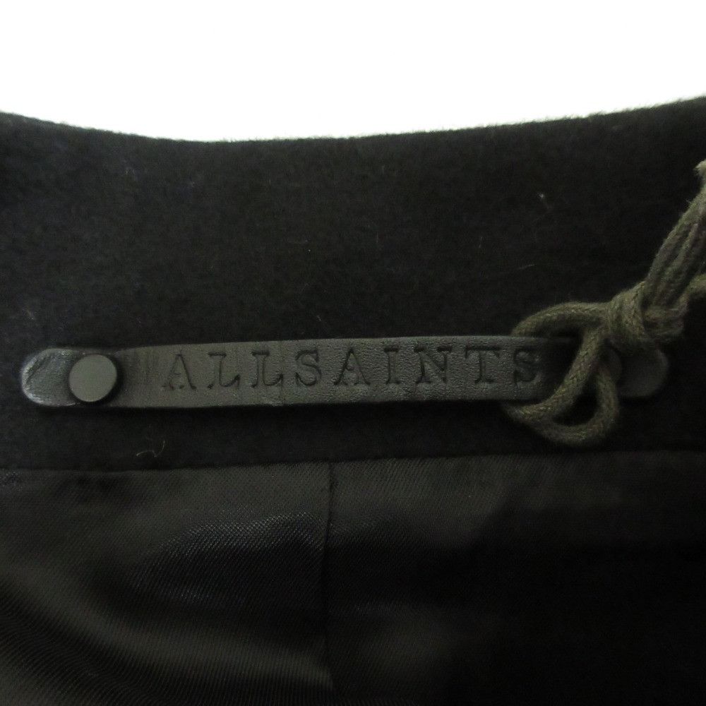 Other All Saints All Saints SIDNEY LEA Wool Cashmere Leather Coat Textile Outerwear DUTY FREE for USA Size ONE SIZE - 10 Thumbnail