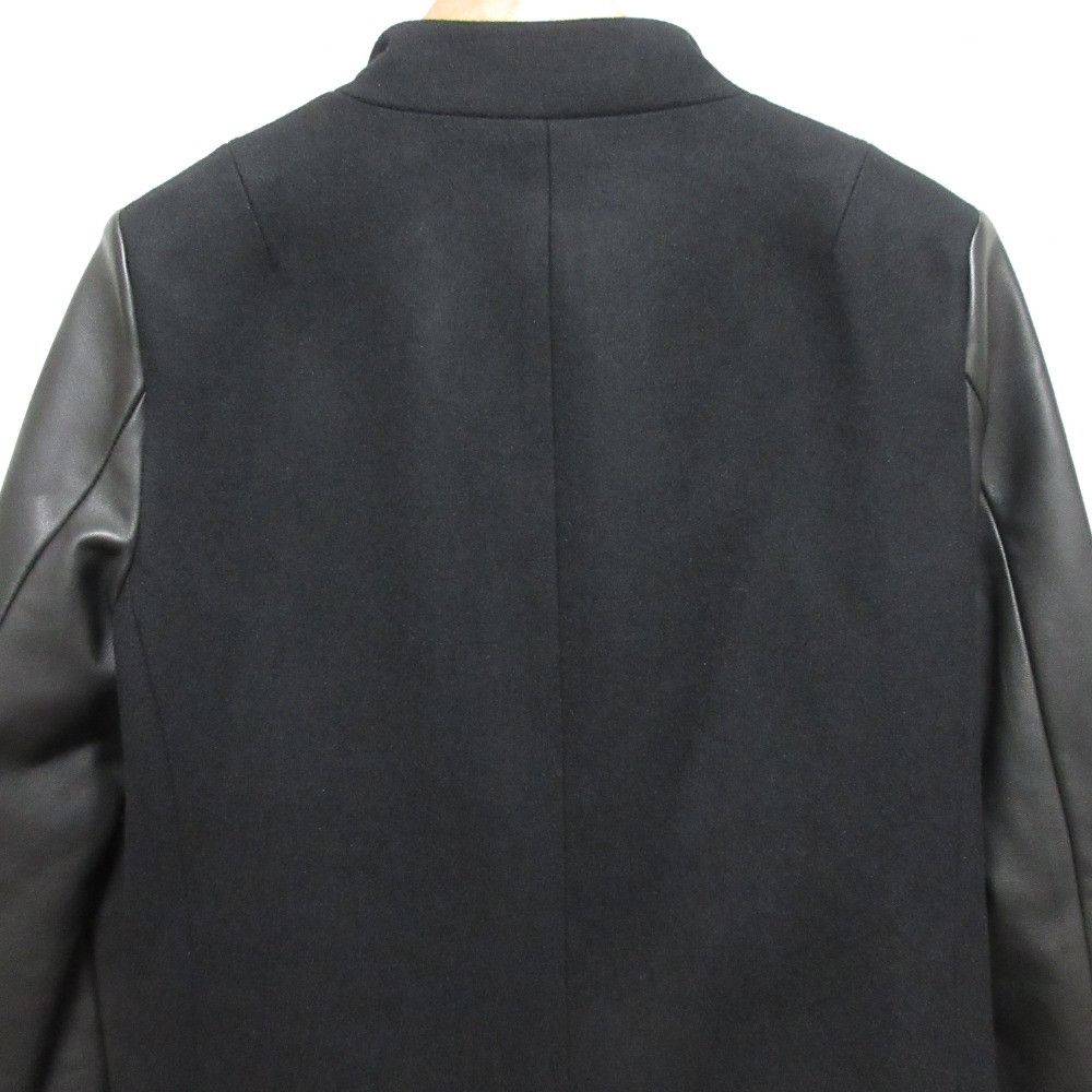 Other All Saints All Saints SIDNEY LEA Wool Cashmere Leather Coat Textile Outerwear DUTY FREE for USA Size ONE SIZE - 6 Thumbnail