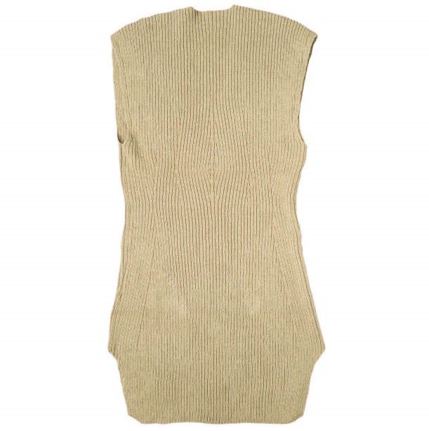 Other Mame Kurogouchi Mame Kurogouchi Washable Linen Knitted Vest Textile Tops MM22SS-KN021 DUTY FREE for USA Size ONE SIZE - 2 Thumbnail