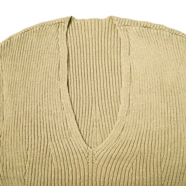 Other Mame Kurogouchi Mame Kurogouchi Washable Linen Knitted Vest Textile Tops MM22SS-KN021 DUTY FREE for USA Size ONE SIZE - 4 Thumbnail