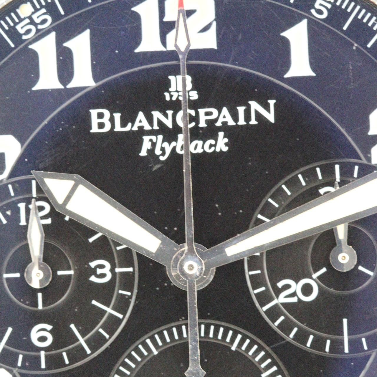 Other Blancpain Blancpain Léman Flyback Chronograph Stainless Steel Chronograph Metal Automatic DUTY FREE for USA Size ONE SIZE - 9 Thumbnail