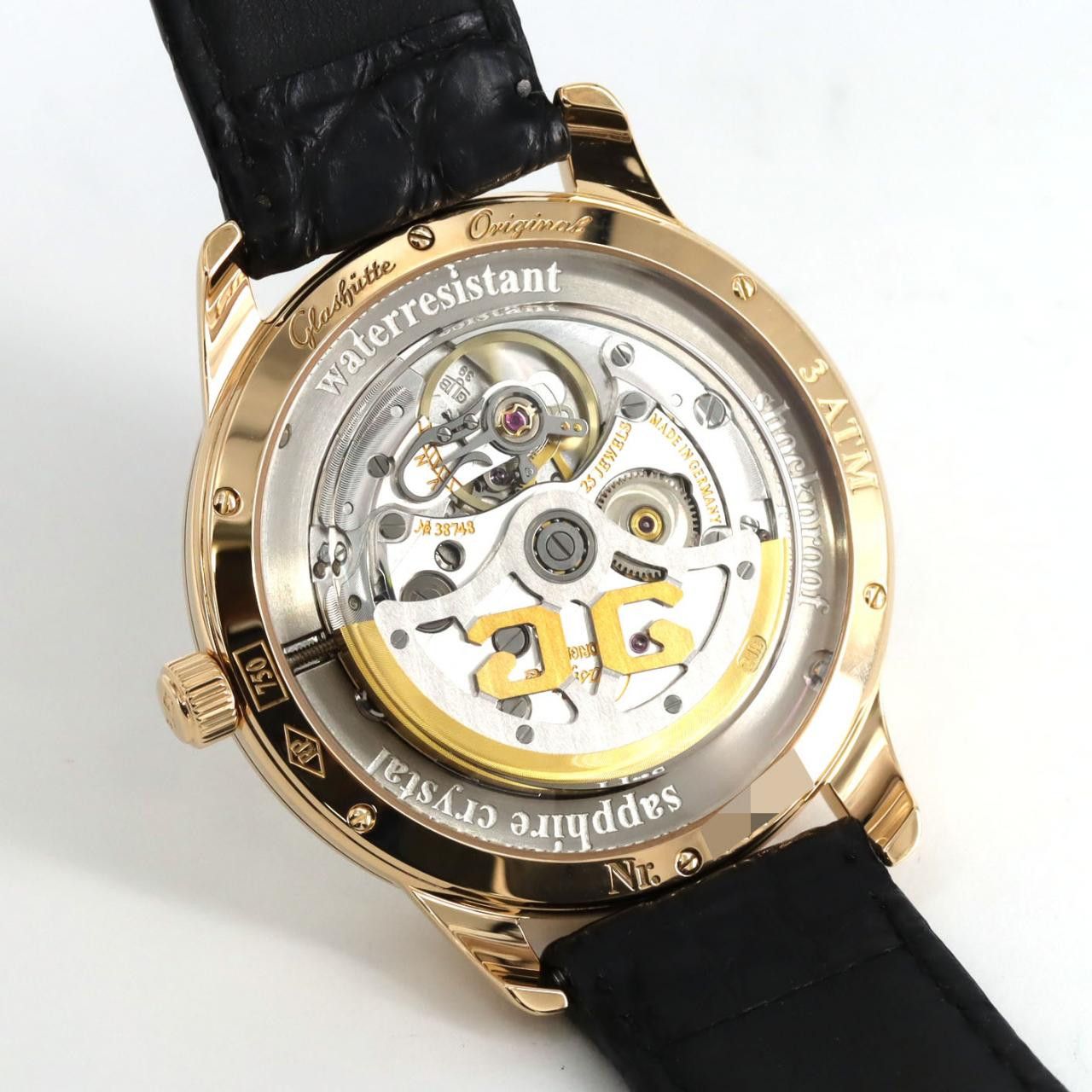 Other Glashutte Original Glashütte Original Senator Sixties Rose Gold Watch Precious Metal Automatic 1-39-52-01-01-04 DUTY FREE for USA Size ONE SIZE - 5 Thumbnail