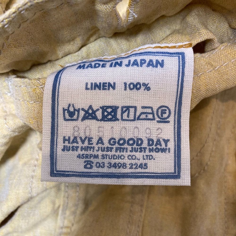 Other 45 45R Linen Denim Jacket Textile Outerwear 80510092 DUTY FREE for USA Size ONE SIZE - 8 Thumbnail