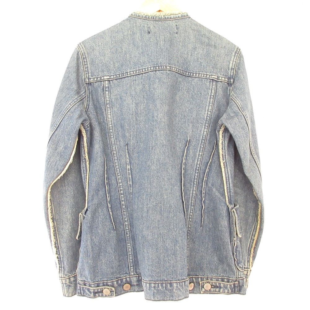Other Comme des Garçons tricot COMME des GARCONS Flower Beads Denim Jacket Textile Outerwear TC-J008 DUTY FREE for USA Size ONE SIZE - 2 Thumbnail