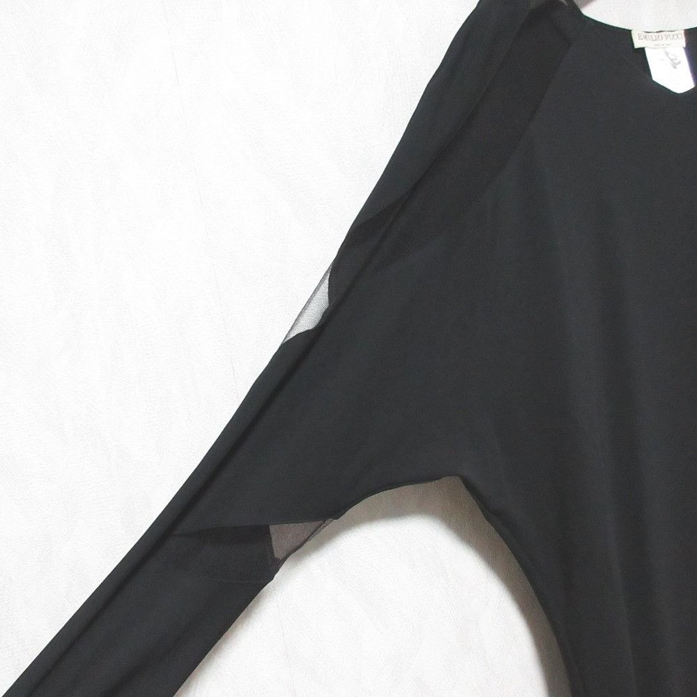 Other Pucci Emilio Pucci Mesh Sleeve Dolman Top Textile Tops DUTY FREE for USA Size ONE SIZE - 6 Thumbnail