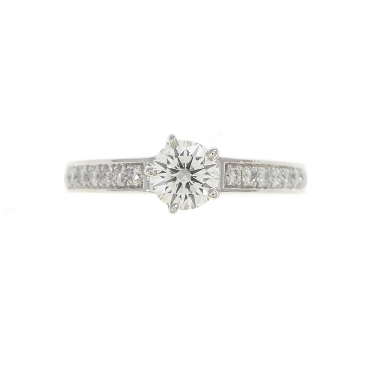 Other Chaumet Chaumet Frisson PT950 Diamond Ring Size 7 Precious Metal Ring J3BEZZ-049 DUTY FREE for USA Size ONE SIZE - 2 Thumbnail