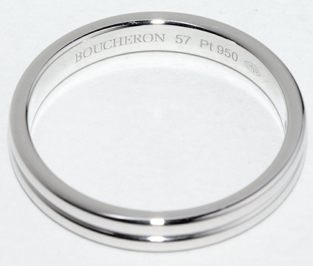 Other Boucheron Boucheron Godron Pt950 Ring Size 17 Precious Metal Ring JAL00113 DUTY FREE for USA Size ONE SIZE - 5 Thumbnail