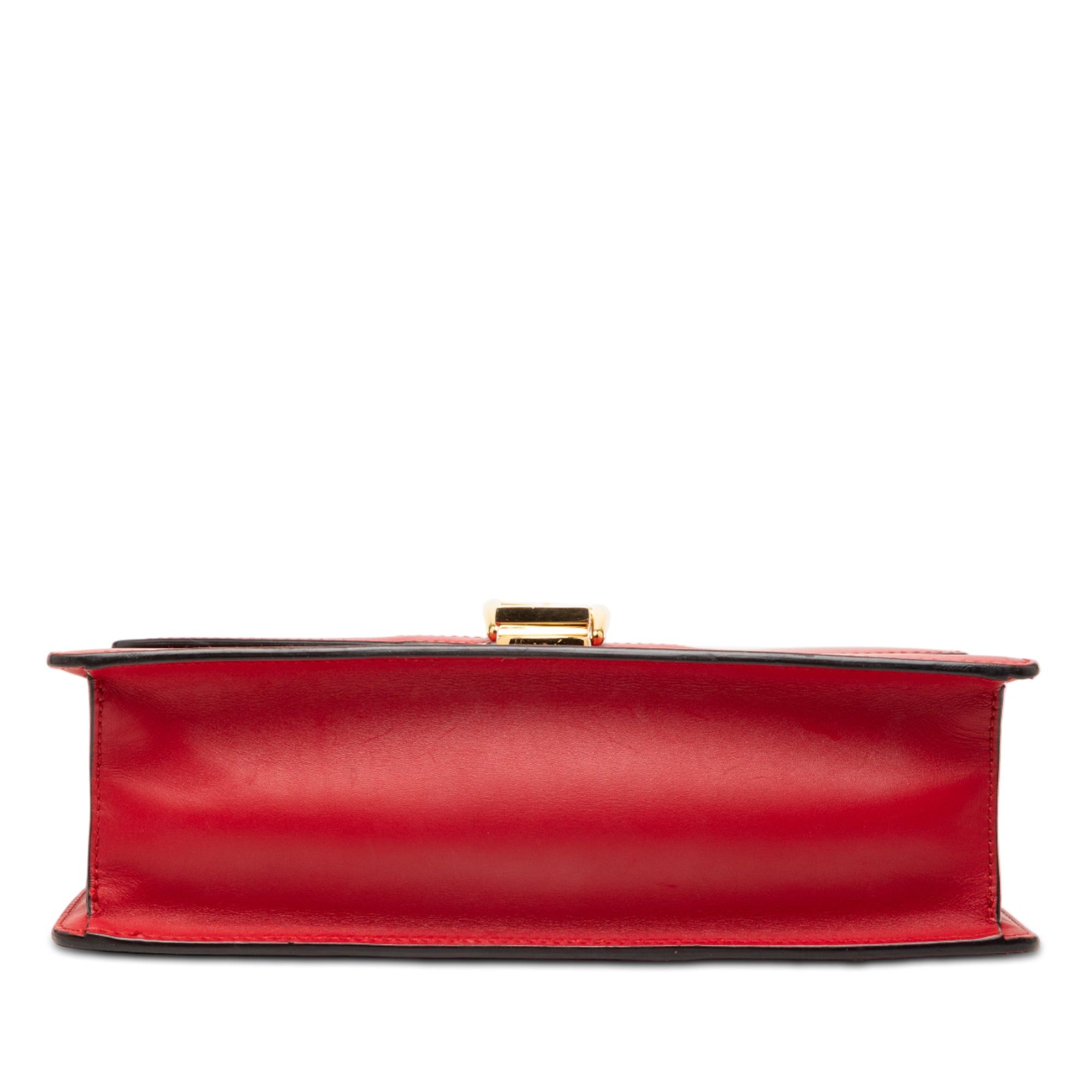 Gucci Small Leather Sylvie Web Satchel Size ONE SIZE - 3 Thumbnail