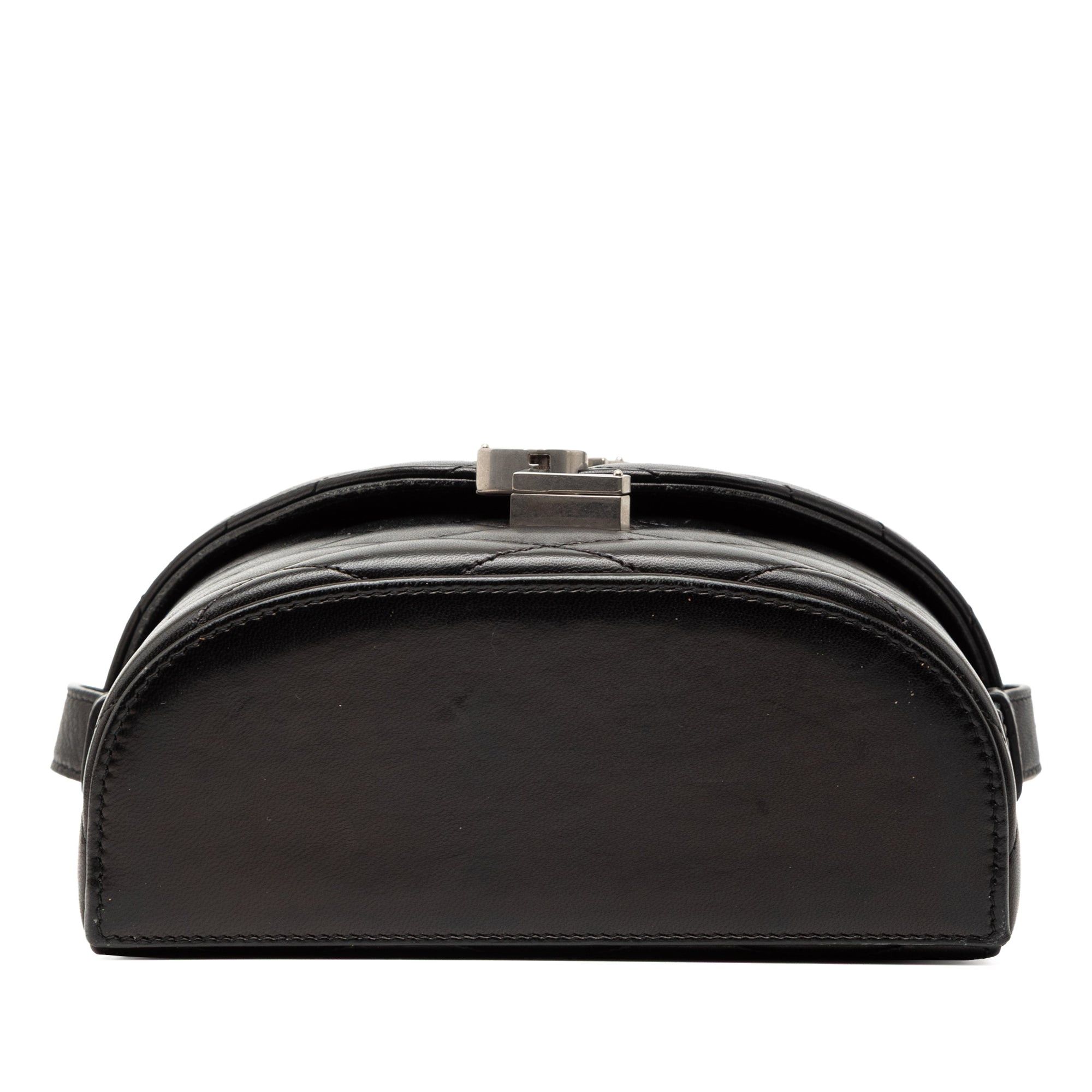 Saint Laurent Paris Quilted Lambskin Monogram June Box Bag Size ONE SIZE - 3 Thumbnail
