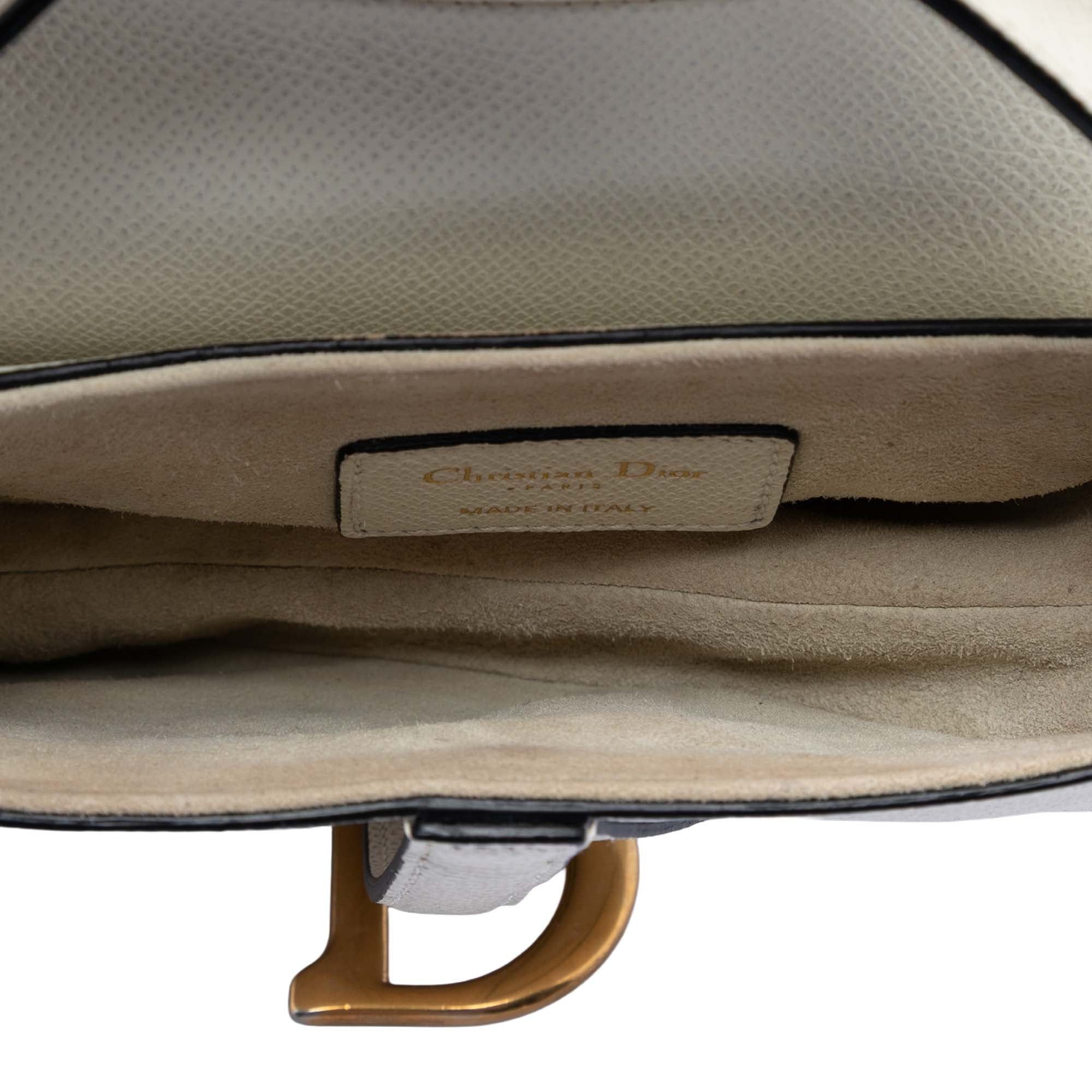 Dior Mini Grained Calfskin Saddle Bag Size ONE SIZE - 4 Thumbnail