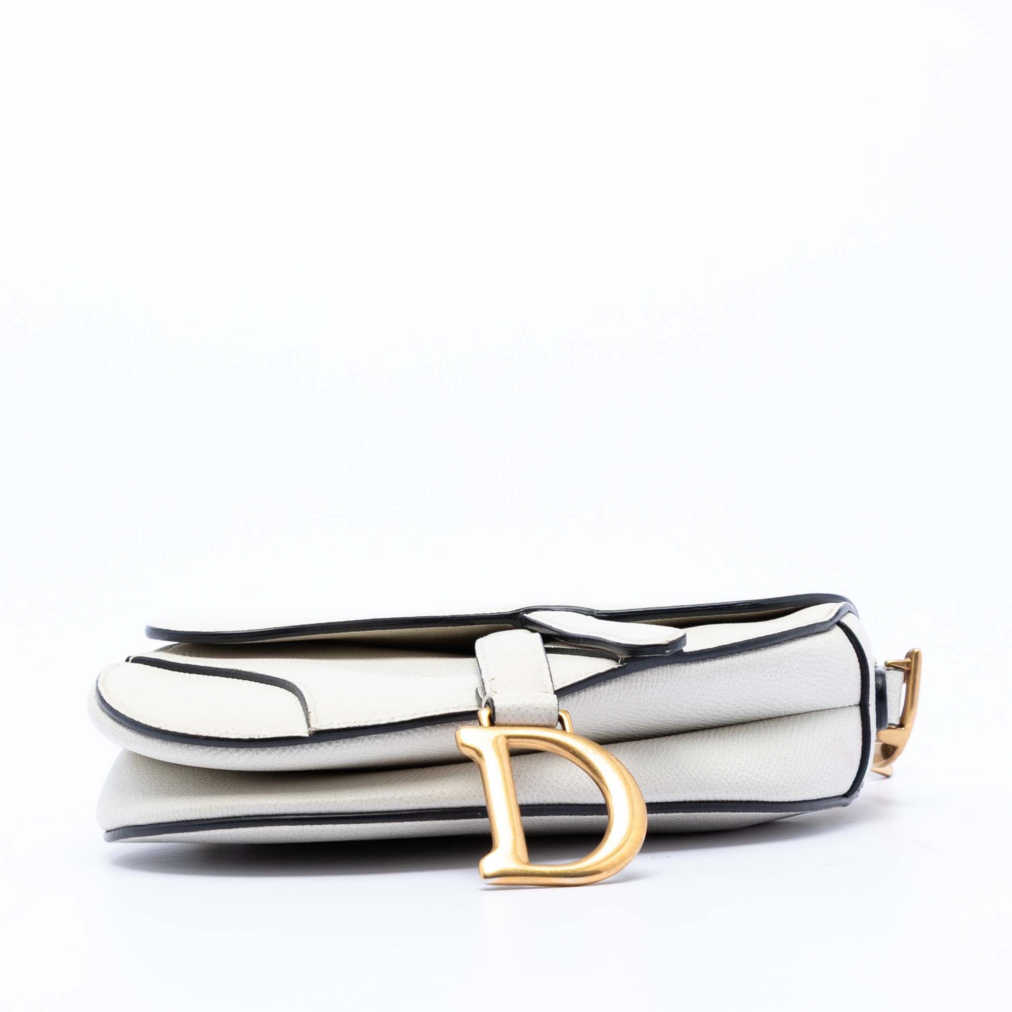 Dior Mini Grained Calfskin Saddle Bag Size ONE SIZE - 3 Thumbnail