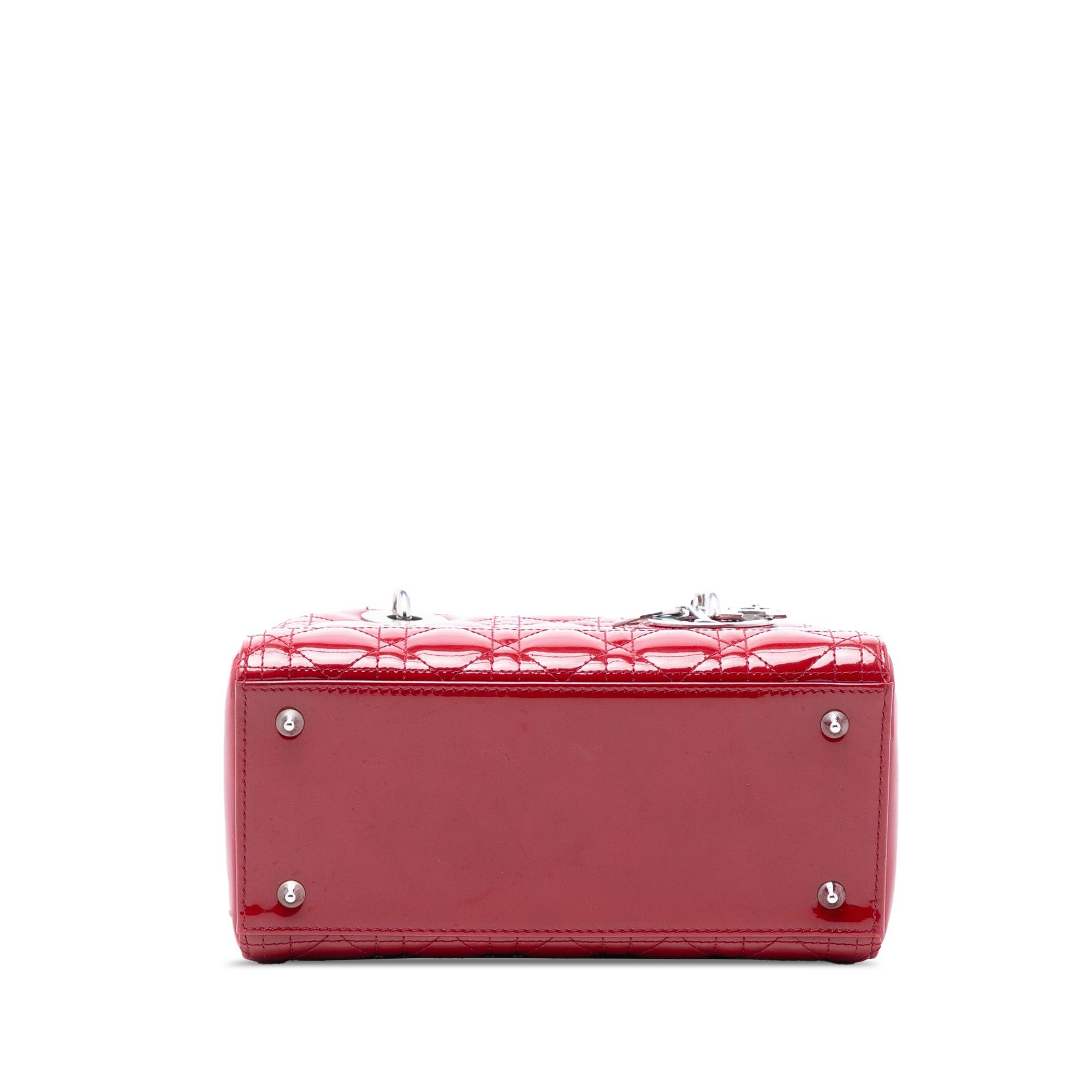 Dior Medium Patent Cannage Lady Dior Size ONE SIZE - 3 Thumbnail