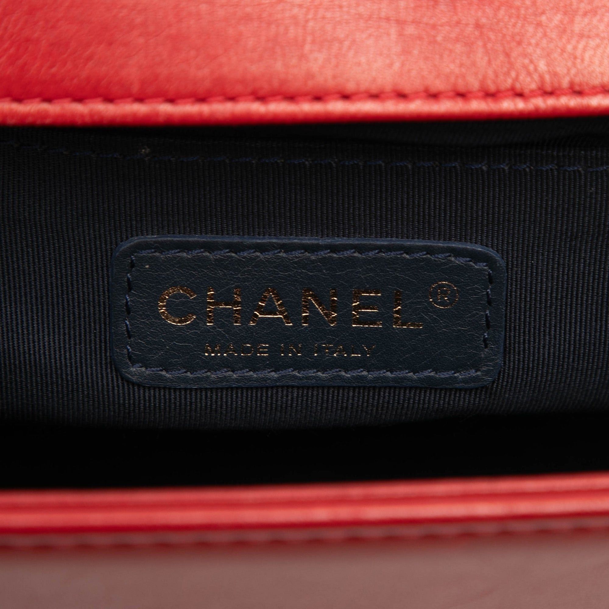 Chanel Old Medium Quilted Tweed and Velvet Boy Flap Size ONE SIZE - 5 Thumbnail
