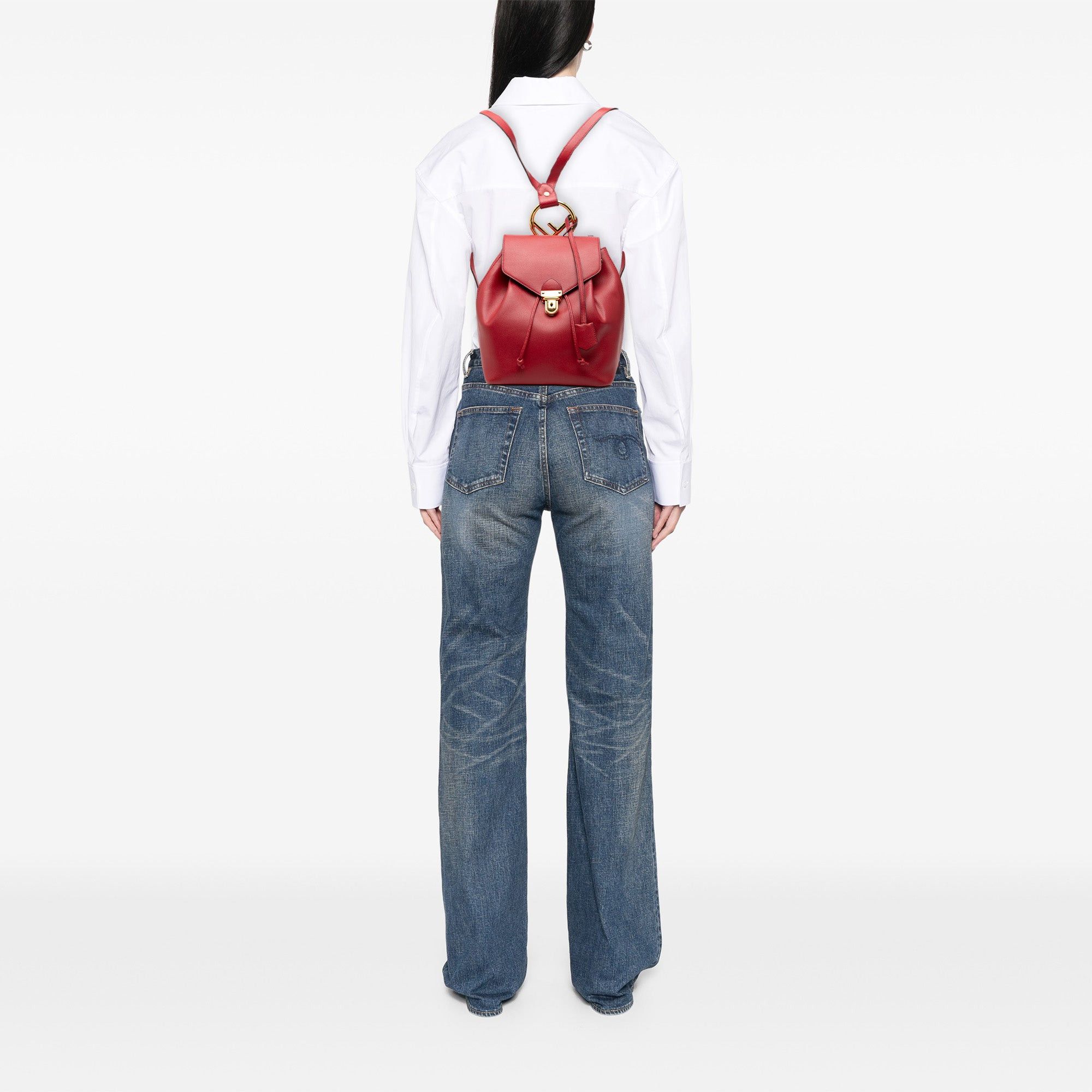 Fendi Leather F is Fendi Backpack Size ONE SIZE - 7 Thumbnail
