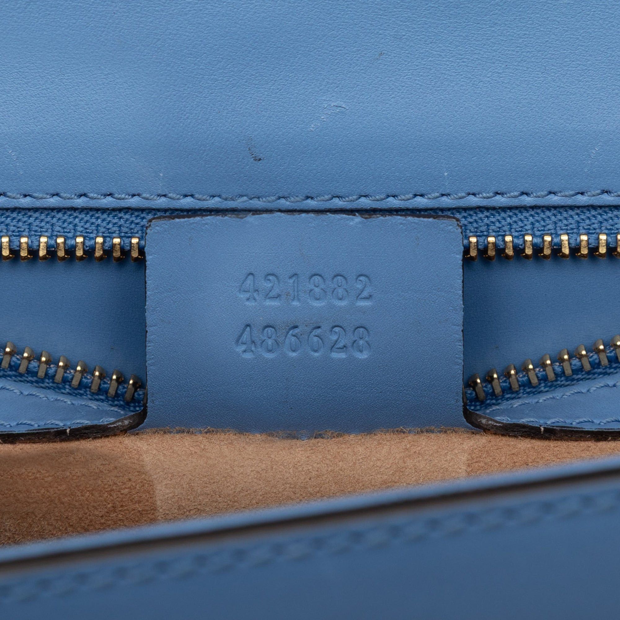 Gucci Small Leather Sylvie Web Satchel Size ONE SIZE - 6 Thumbnail