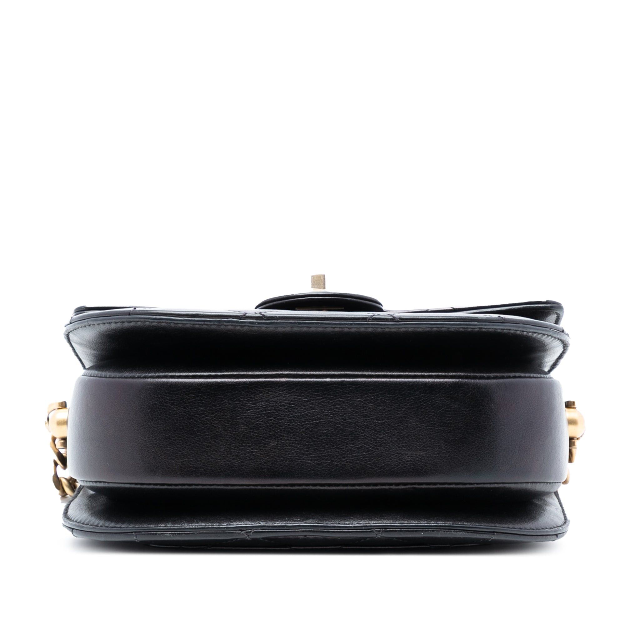 Chanel Mini CC Quilted Shiny Calfskin Round Moon Messenger Flap Size ONE SIZE - 3 Thumbnail