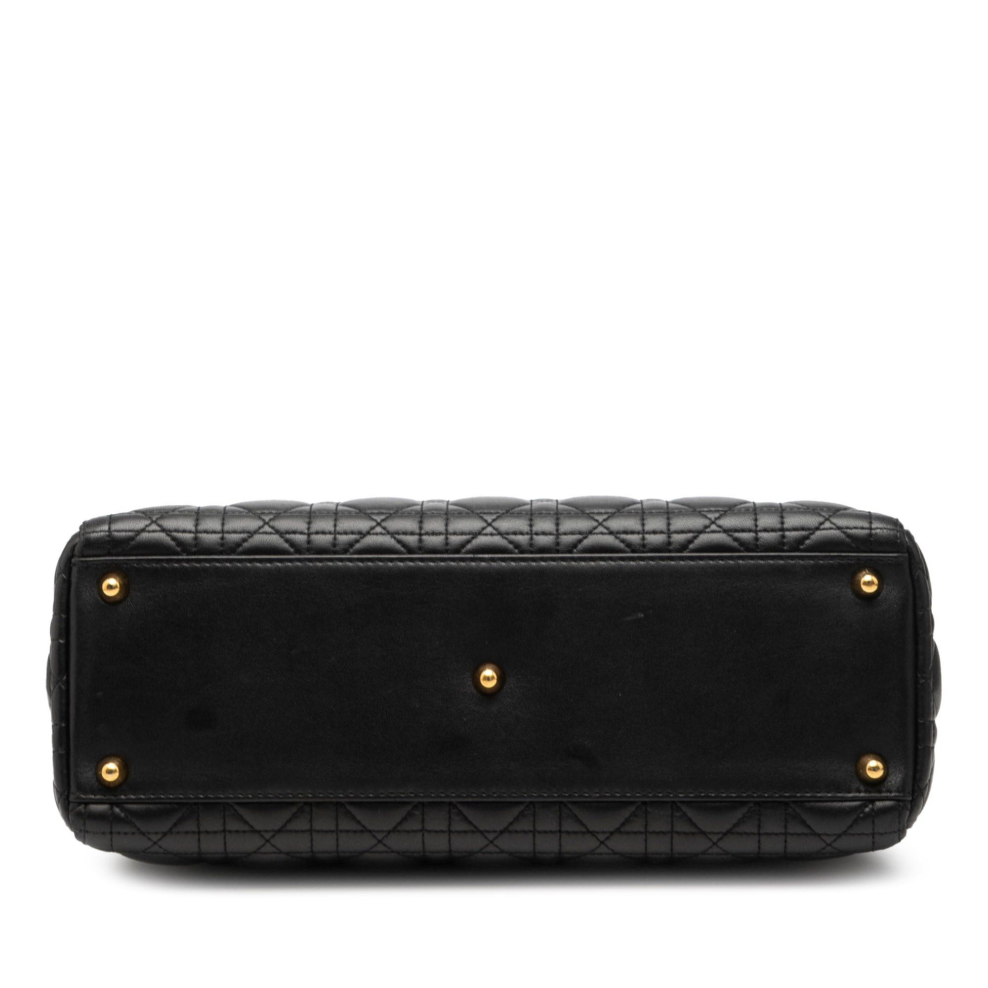 Dior Large Lambskin Cannage Lady Dior Size ONE SIZE - 3 Thumbnail