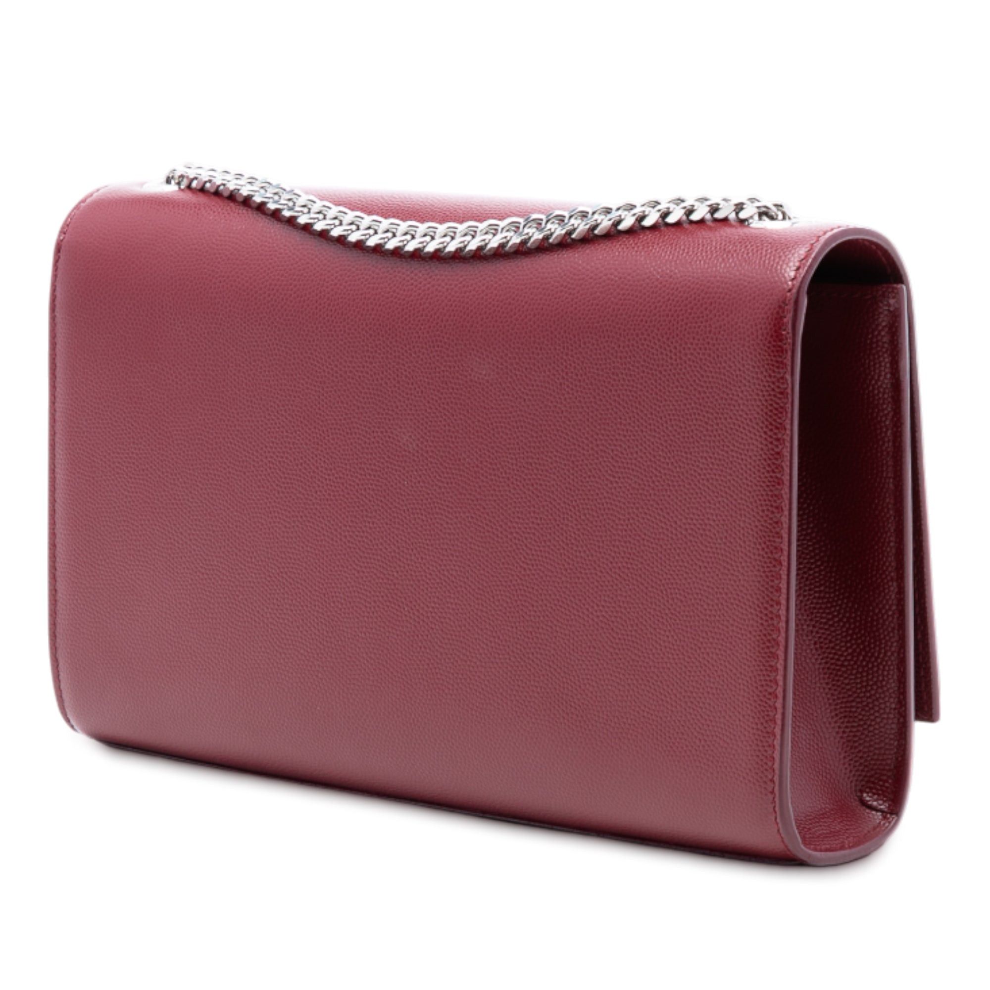 Saint Laurent Paris Medium Grain De Poudre Monogram Kate Crossbody Size ONE SIZE - 2 Thumbnail