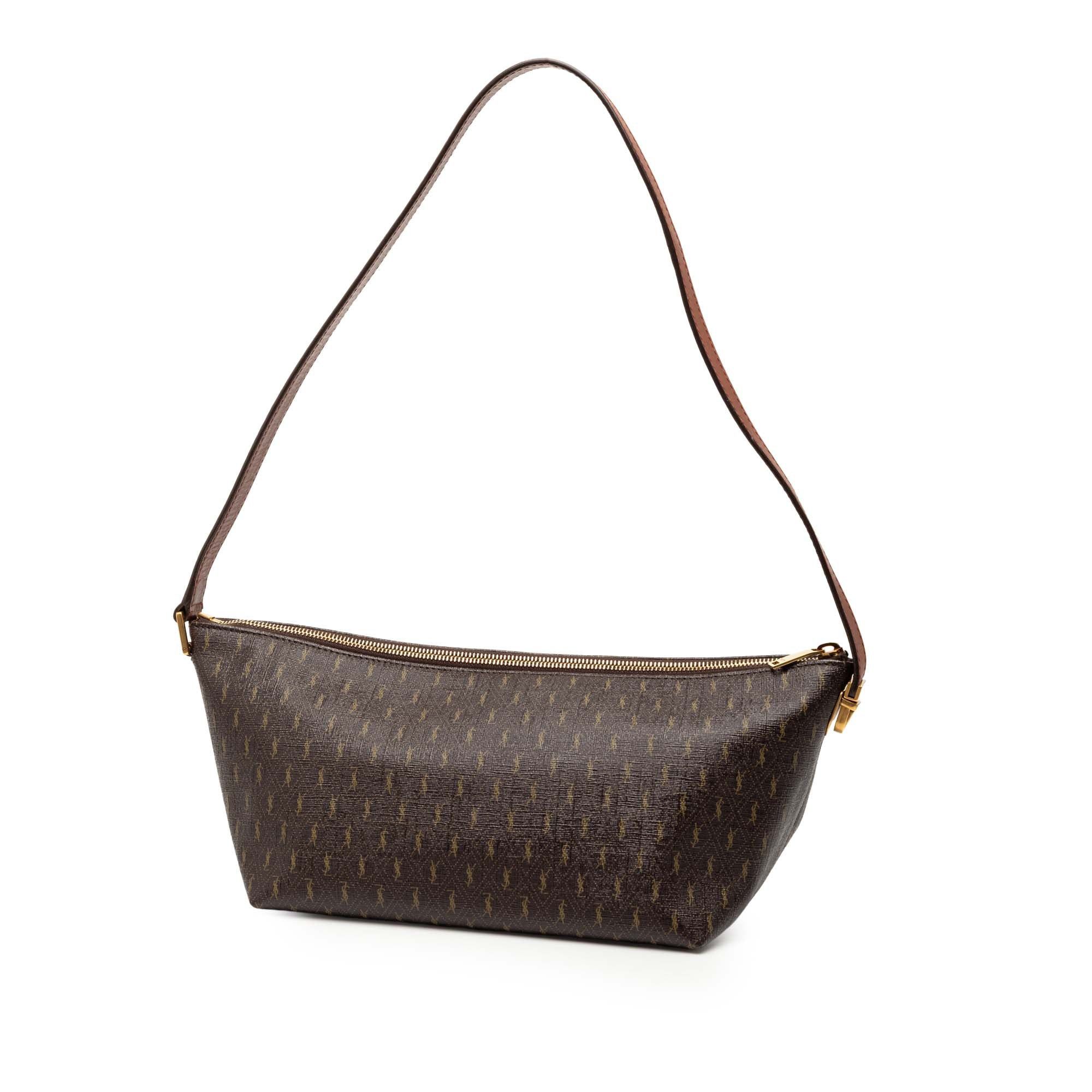 Saint Laurent Paris Coated Canvas Le Monogramme Shoulder Bag Size ONE SIZE - 2 Thumbnail