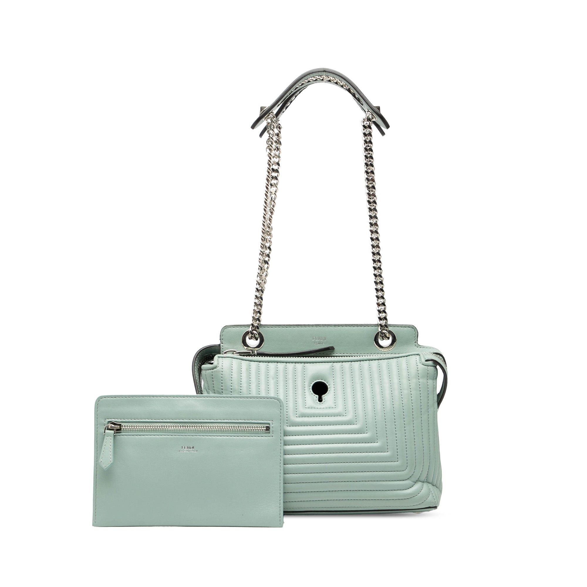 Fendi Small Lambskin DotCom Click Shoulder Bag Size ONE SIZE - 7 Thumbnail