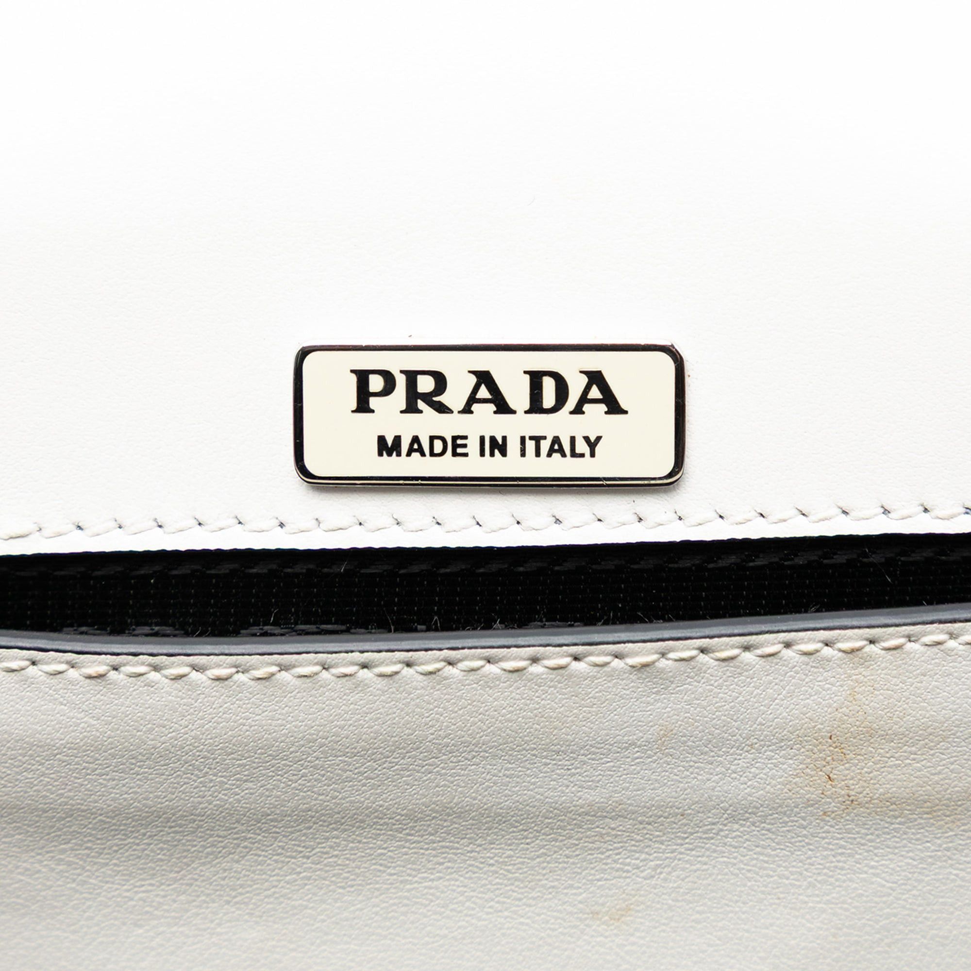 Prada City Calf Studded Folk Corsiere Satchel Size ONE SIZE - 5 Thumbnail