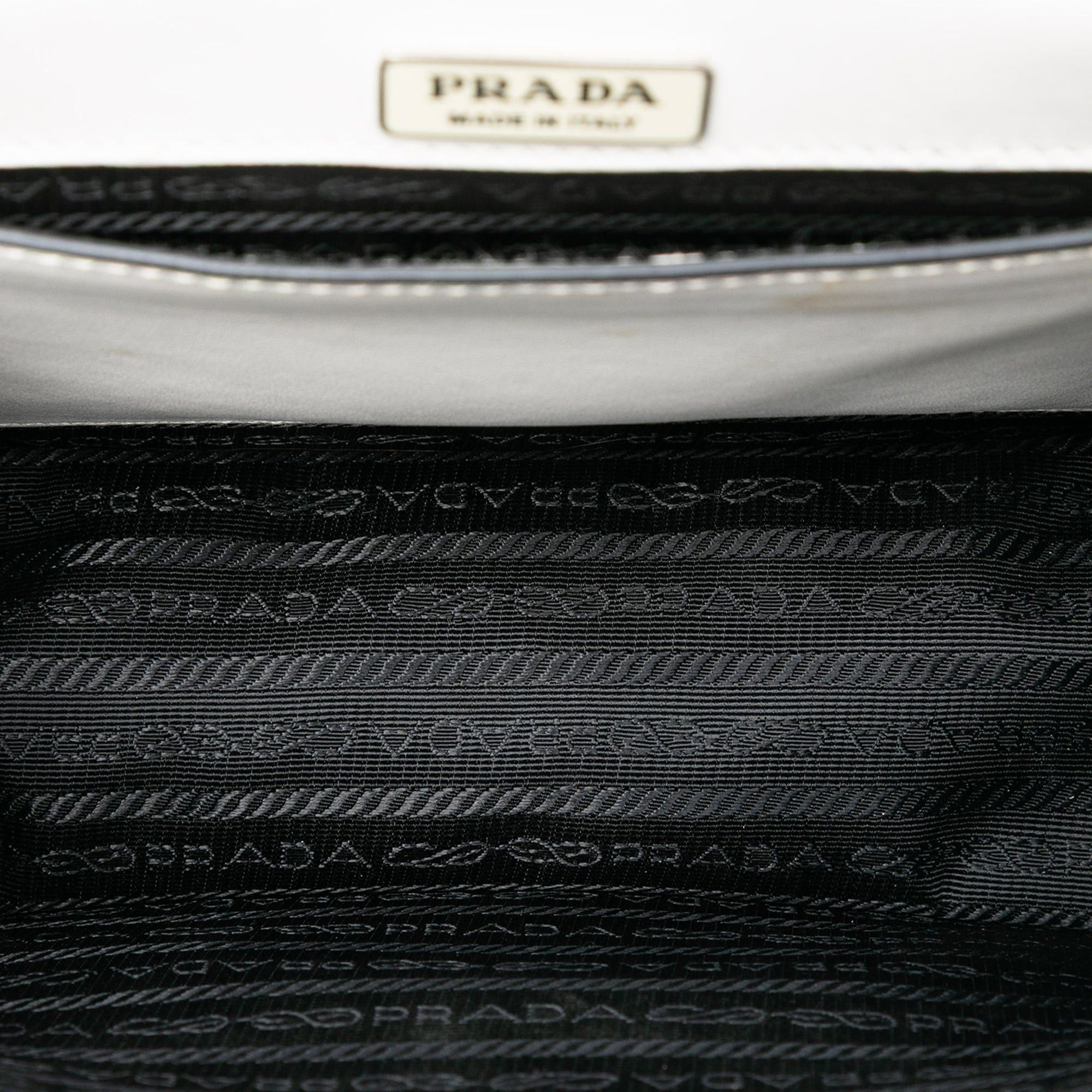 Prada City Calf Studded Folk Corsiere Satchel Size ONE SIZE - 4 Thumbnail