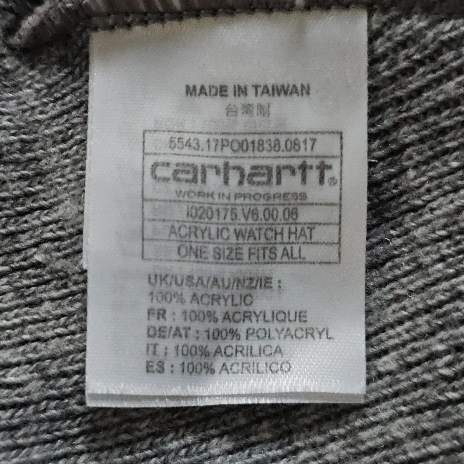 Carhartt Carhartt Acrylic Watch Hat Hat Size ONE SIZE - 3 Thumbnail