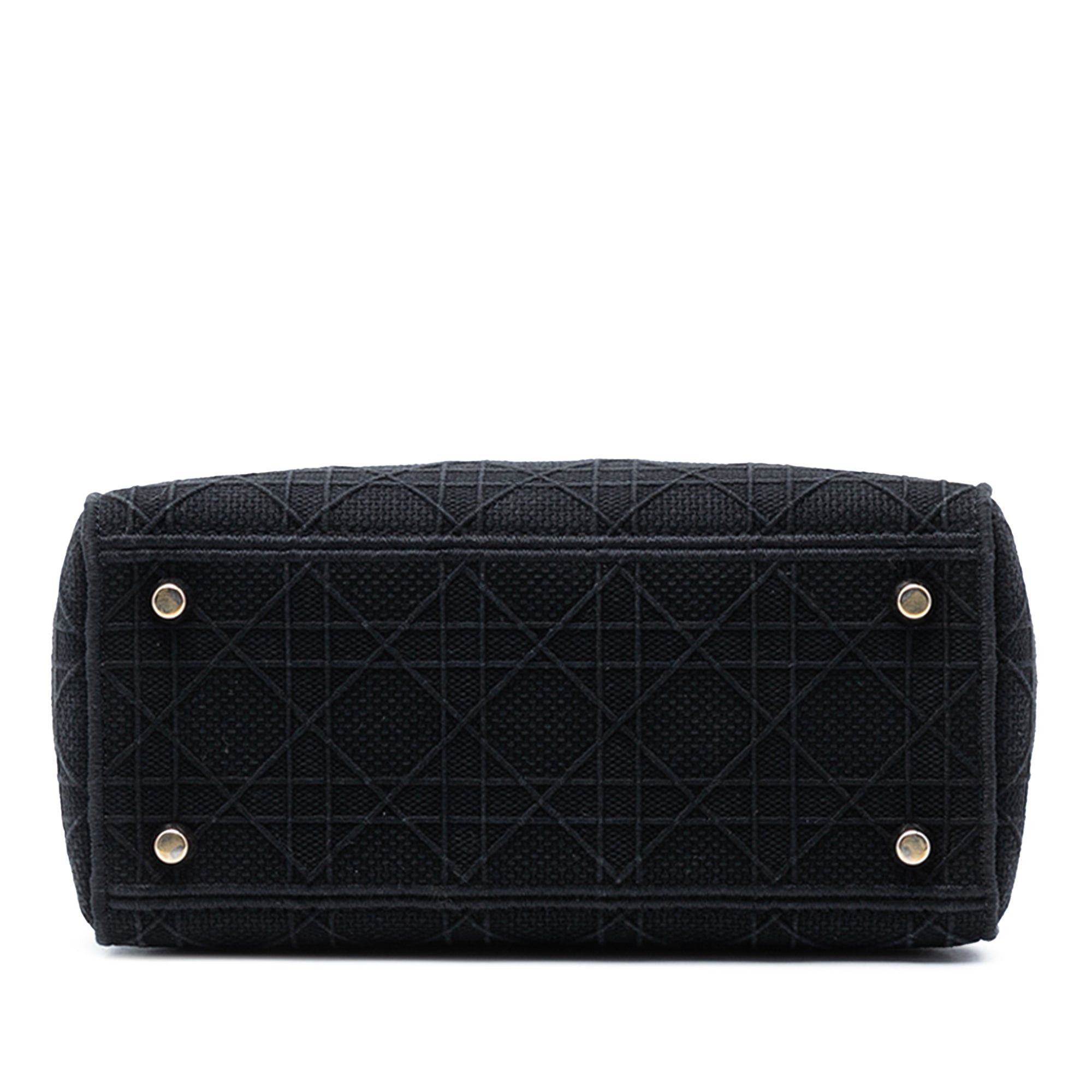 Dior Medium Canvas Cannage Lady D Lite Size ONE SIZE - 3 Thumbnail