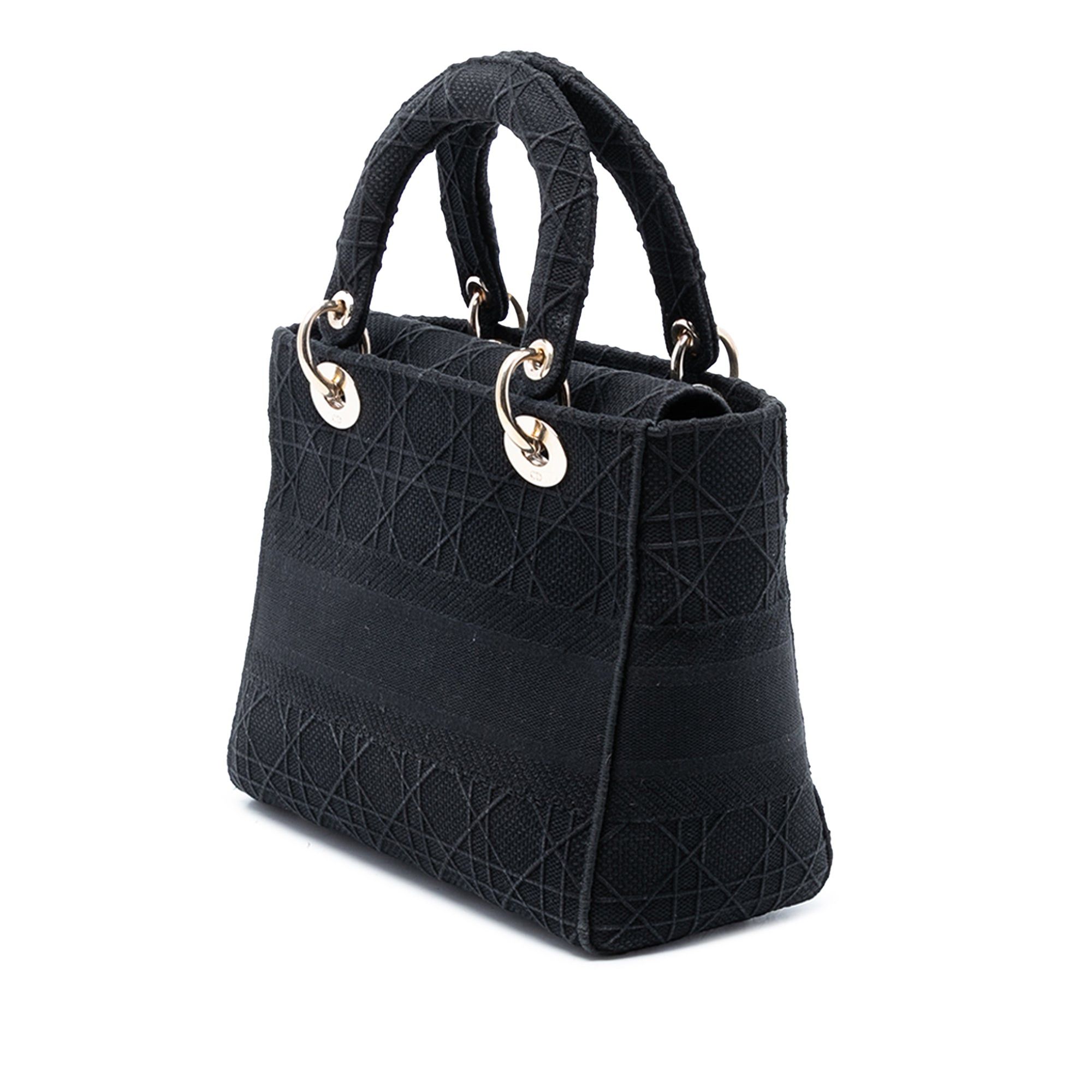 Dior Medium Canvas Cannage Lady D Lite Size ONE SIZE - 2 Thumbnail