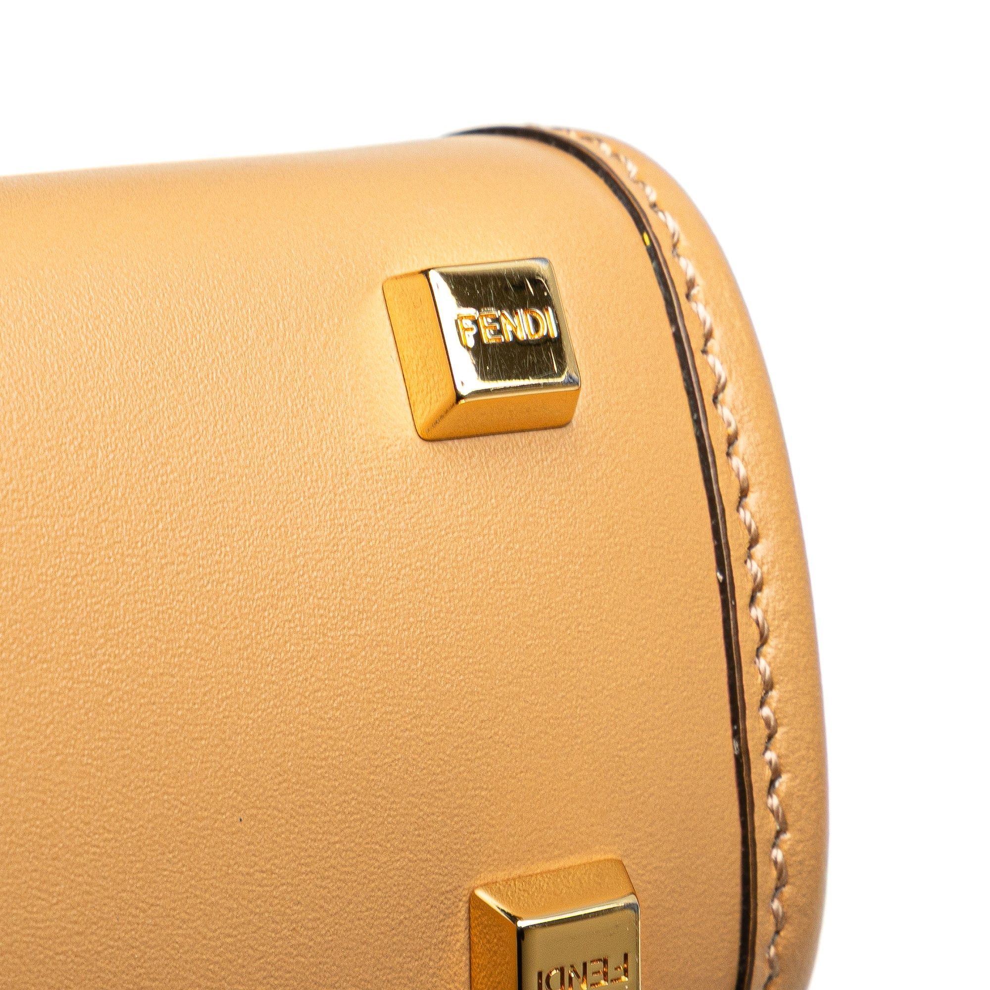 Fendi Mini Leather Sunshine Shopper Tote Size ONE SIZE - 9 Thumbnail