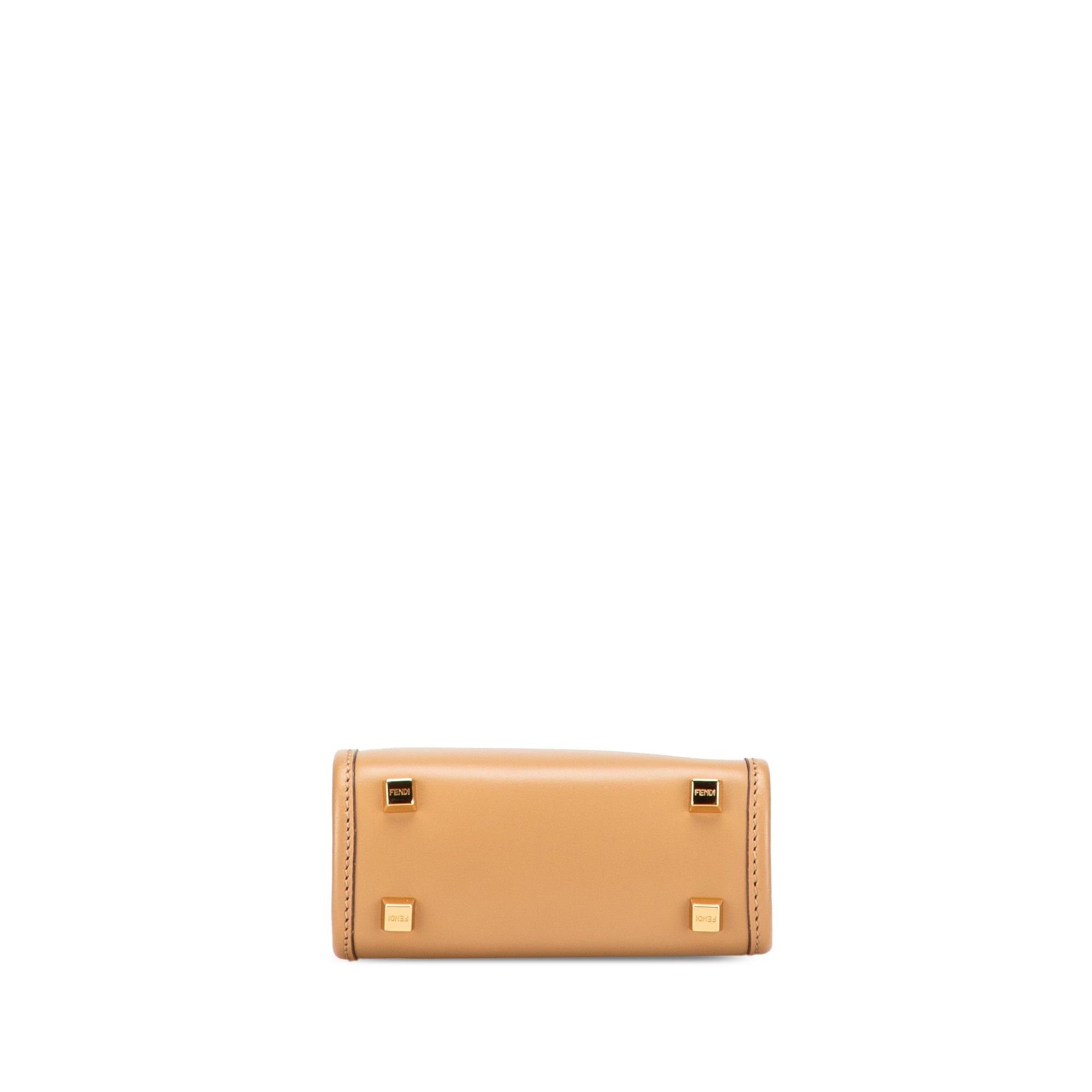 Fendi Mini Leather Sunshine Shopper Tote Size ONE SIZE - 3 Thumbnail