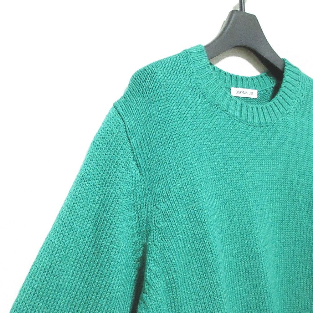 Other Other EVERYDAY I LIKE Classic Crew Neck Knit Textile Tops DUTY FREE for USA Size ONE SIZE - 3 Thumbnail