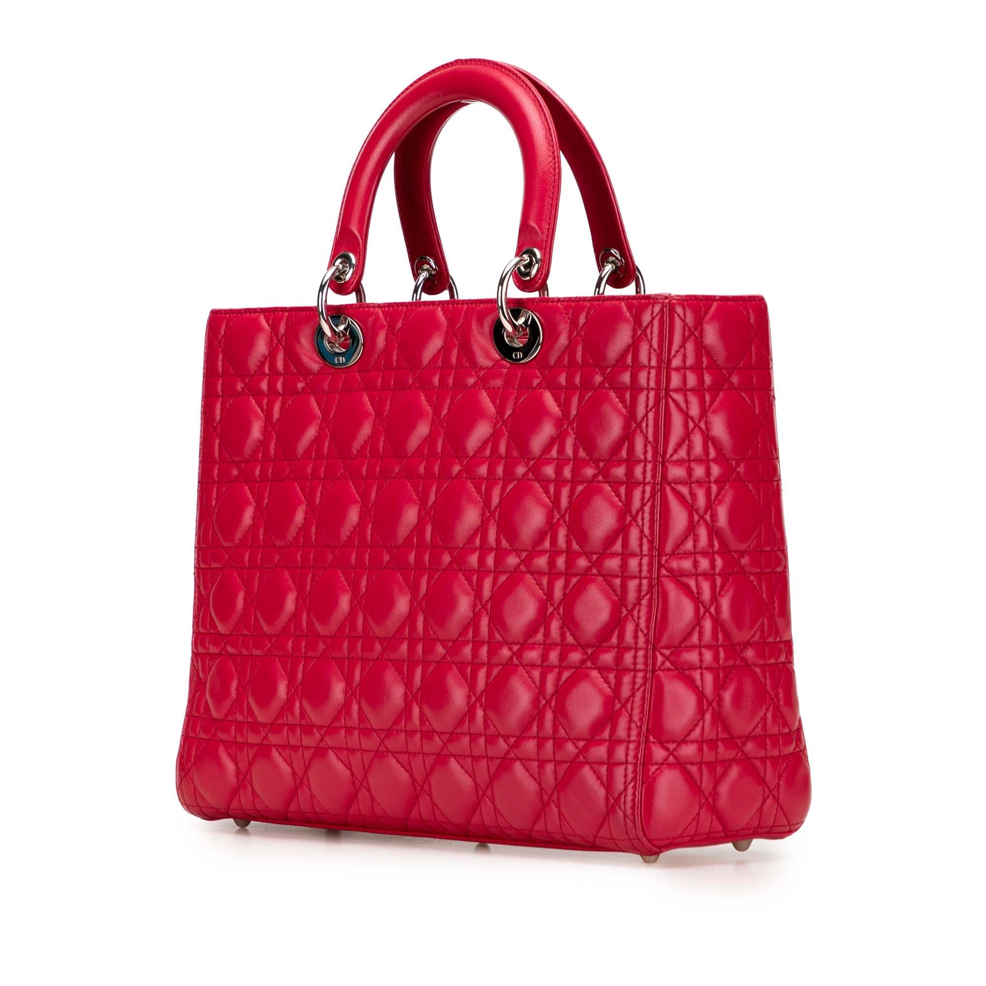 Dior Large Lambskin Cannage Lady Dior Size ONE SIZE - 2 Thumbnail