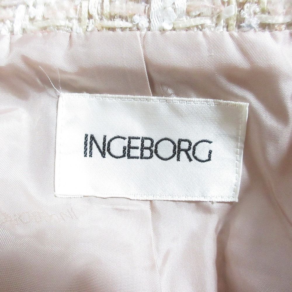 Other Other Ingeborg Tweed Tailored Jacket Textile Outerwear P025BFJ08 DUTY FREE for USA Size ONE SIZE - 6 Thumbnail