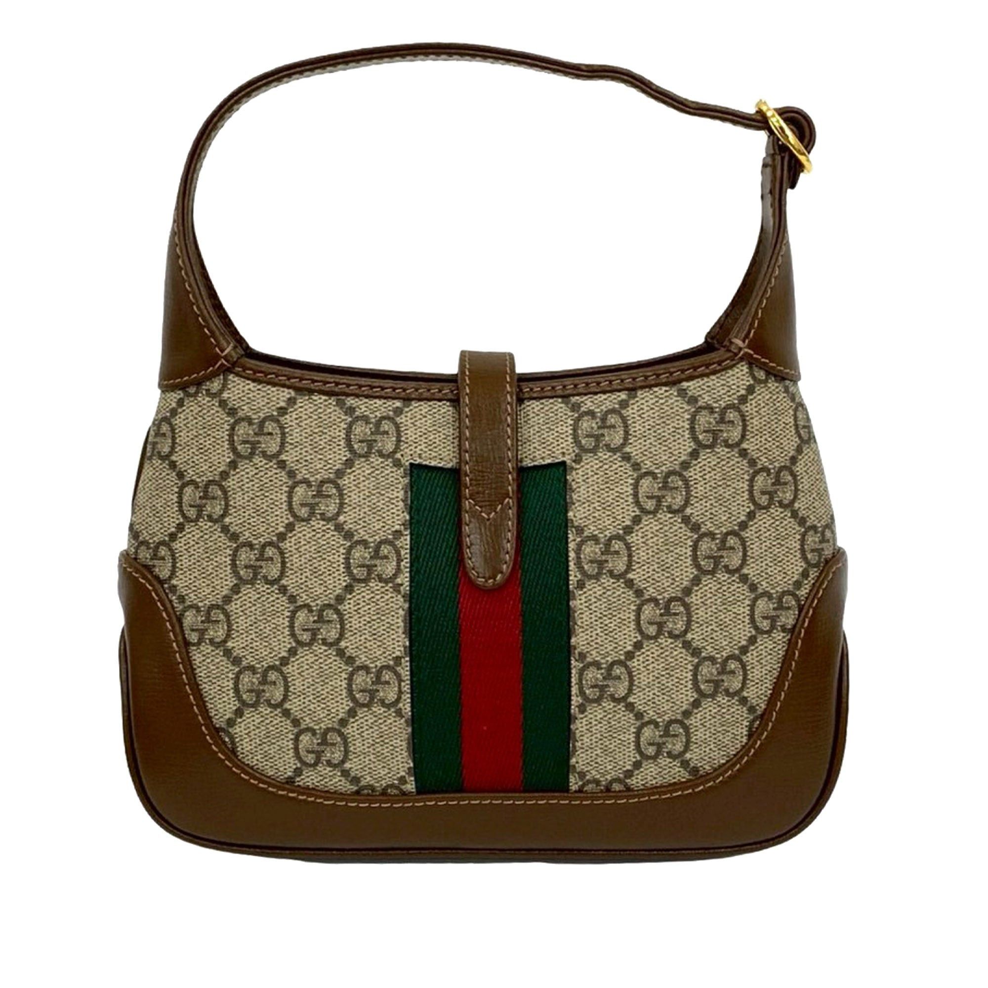 Gucci Mini GG Supreme Web Jackie 1961 Crossbody Size ONE SIZE - 2 Thumbnail