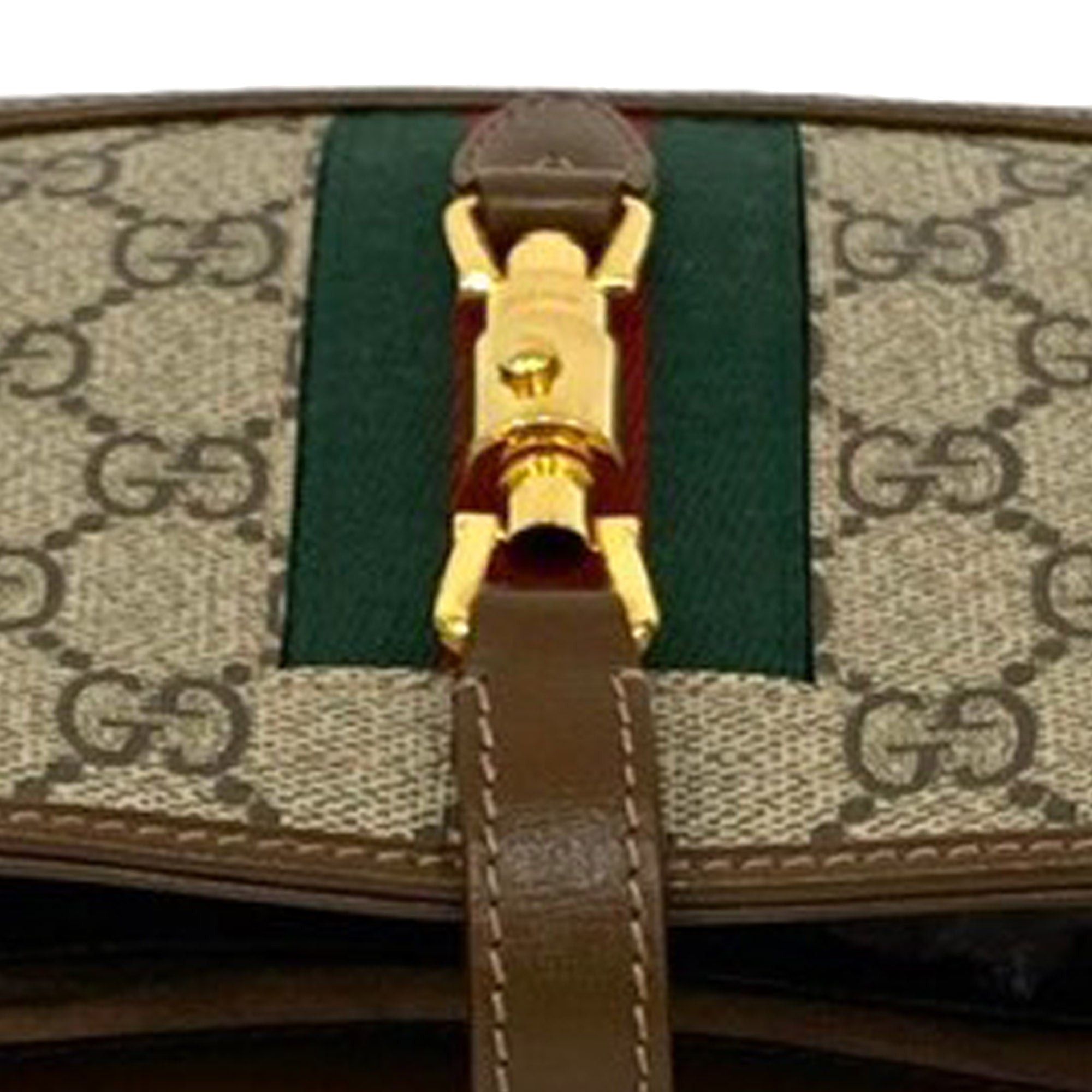 Gucci Mini GG Supreme Web Jackie 1961 Crossbody Size ONE SIZE - 5 Thumbnail