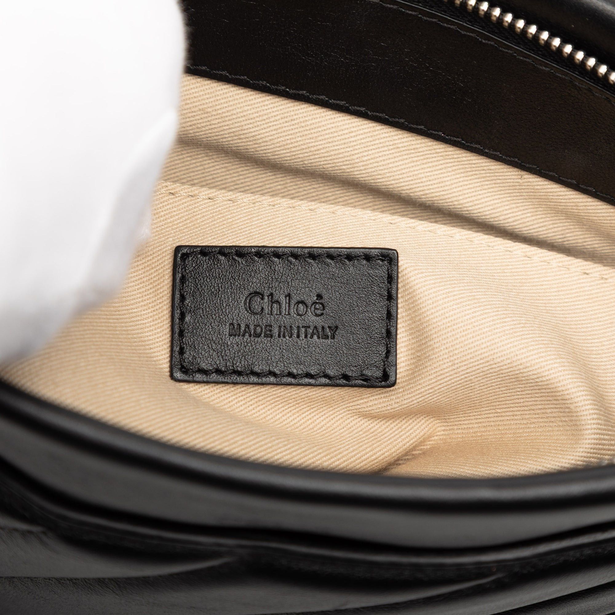 Chloe Medium Quilted Smooth Calfskin Roy Clutch Size ONE SIZE - 5 Thumbnail