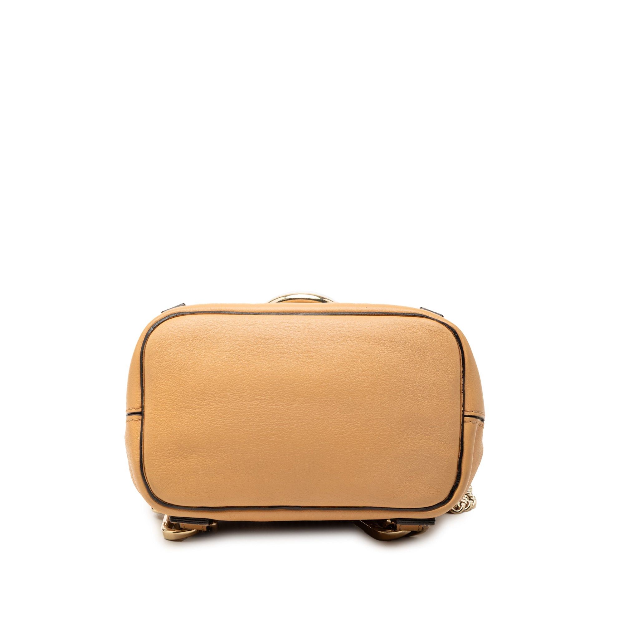 Chloe Mini Calfskin and Suede Faye Backpack Size ONE SIZE - 3 Thumbnail