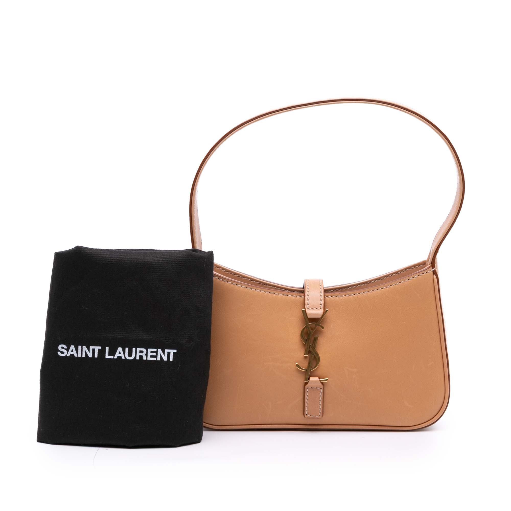 Saint Laurent Paris Mini Smooth Calfskin Le 5 a 7 Size ONE SIZE - 10 Thumbnail