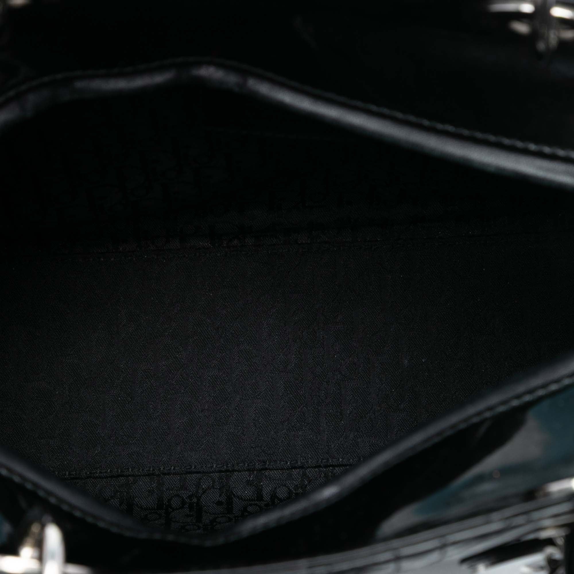 Dior Large Patent Cannage Lady Dior Size ONE SIZE - 4 Thumbnail