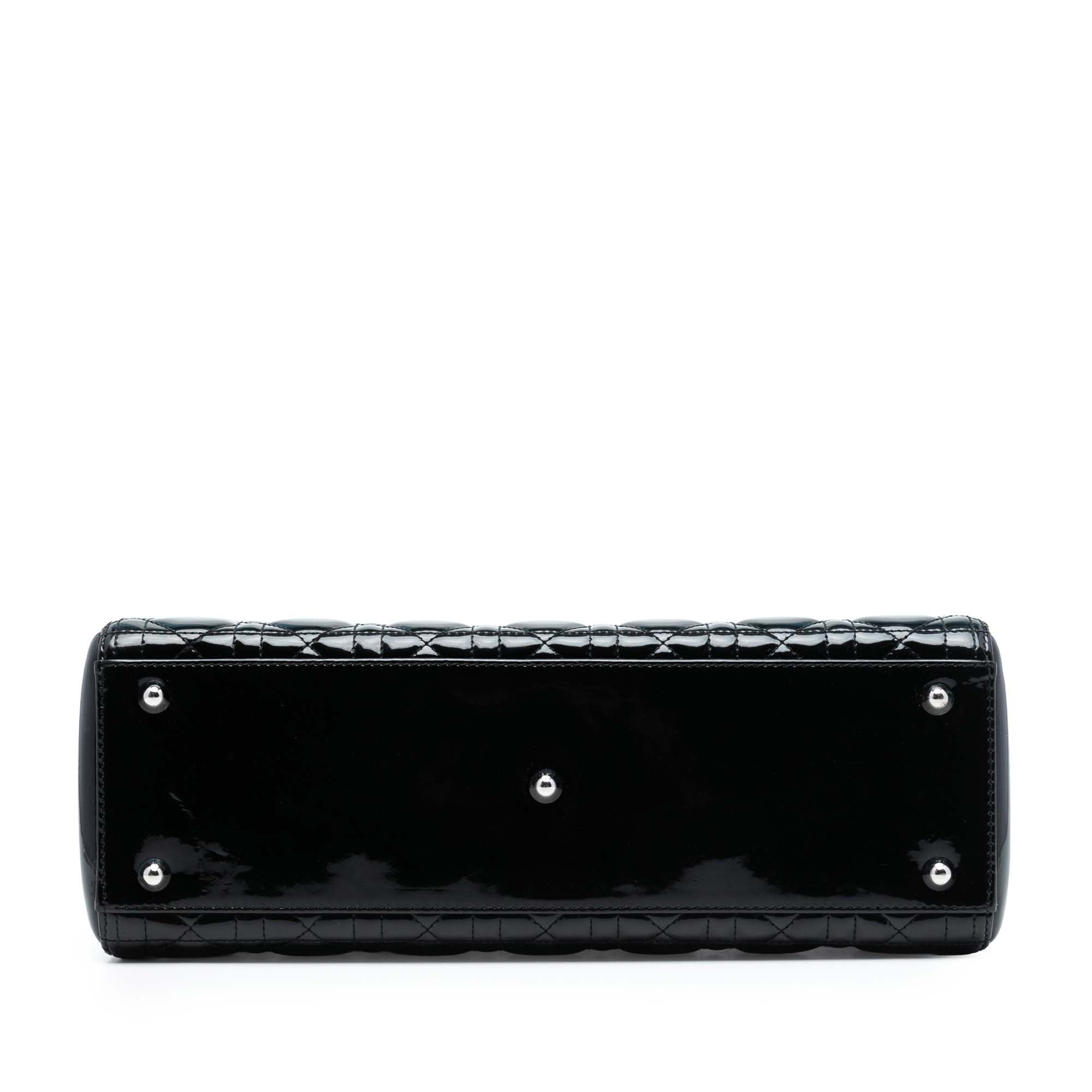 Dior Large Patent Cannage Lady Dior Size ONE SIZE - 3 Thumbnail